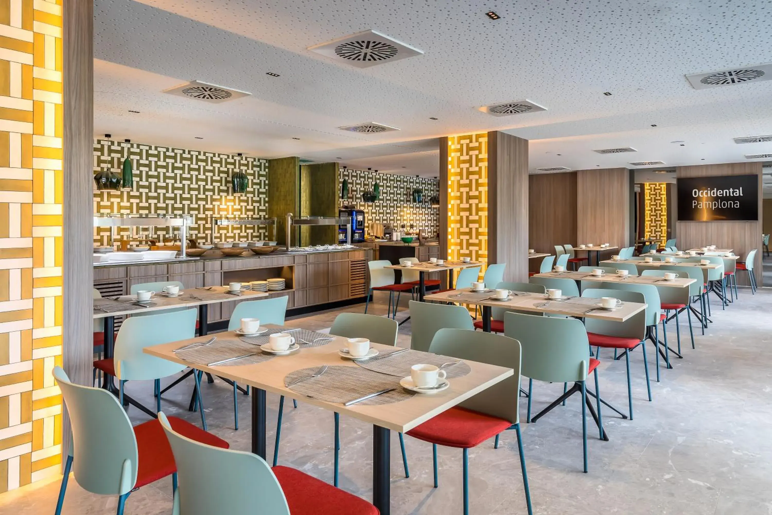 Buffet breakfast in Occidental Pamplona Buffet breakfast in Occidental Pamplona