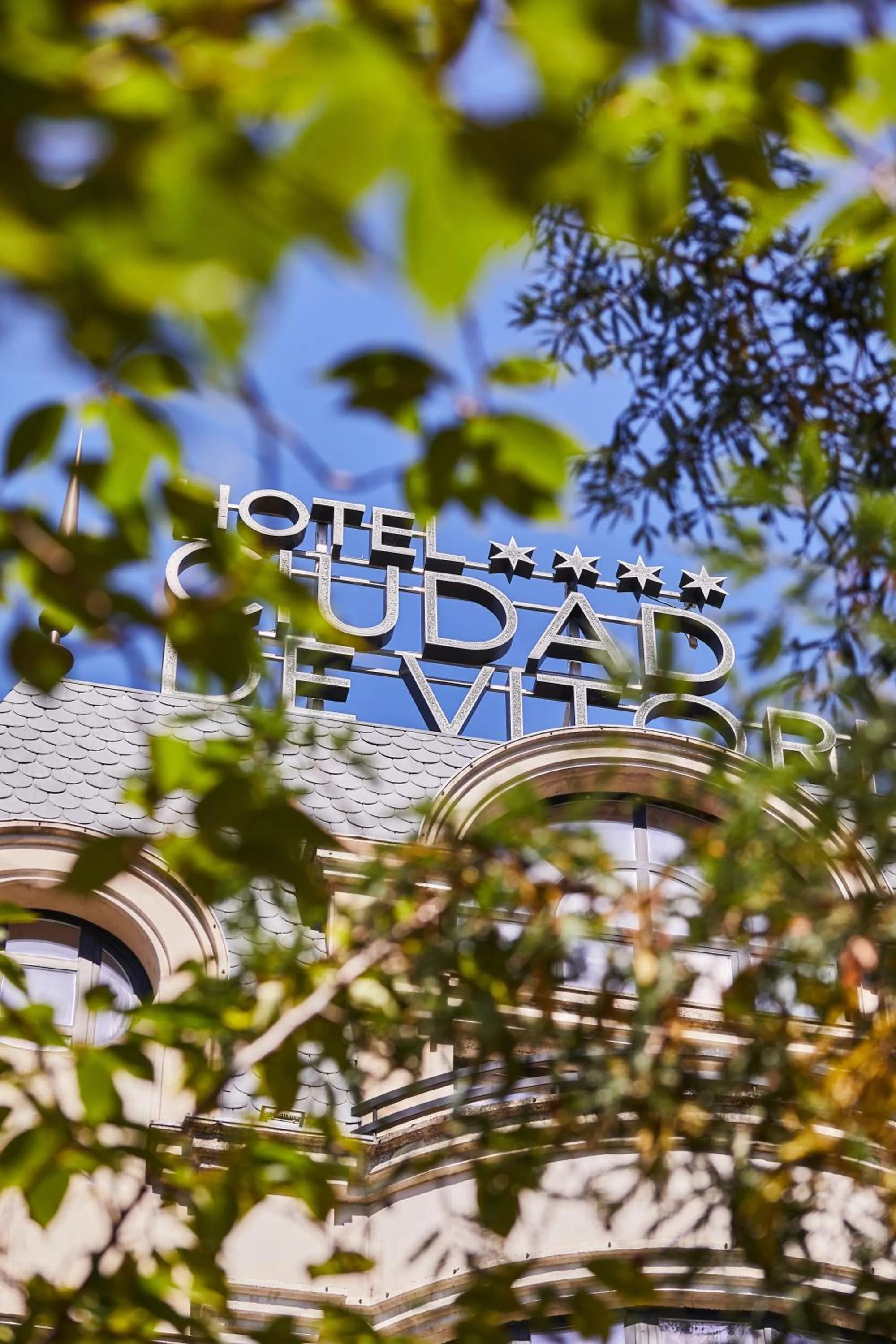 Bird&#x27;s eye view in Silken Ciudad de Vitoria