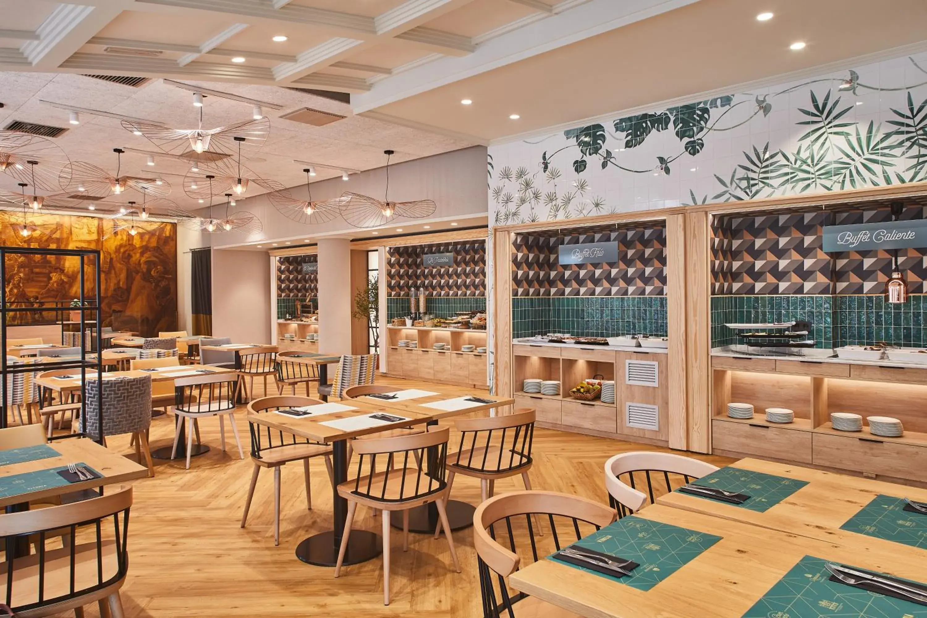 Buffet breakfast in Silken Ciudad de Vitoria Buffet breakfast in Silken Ciudad de Vitoria