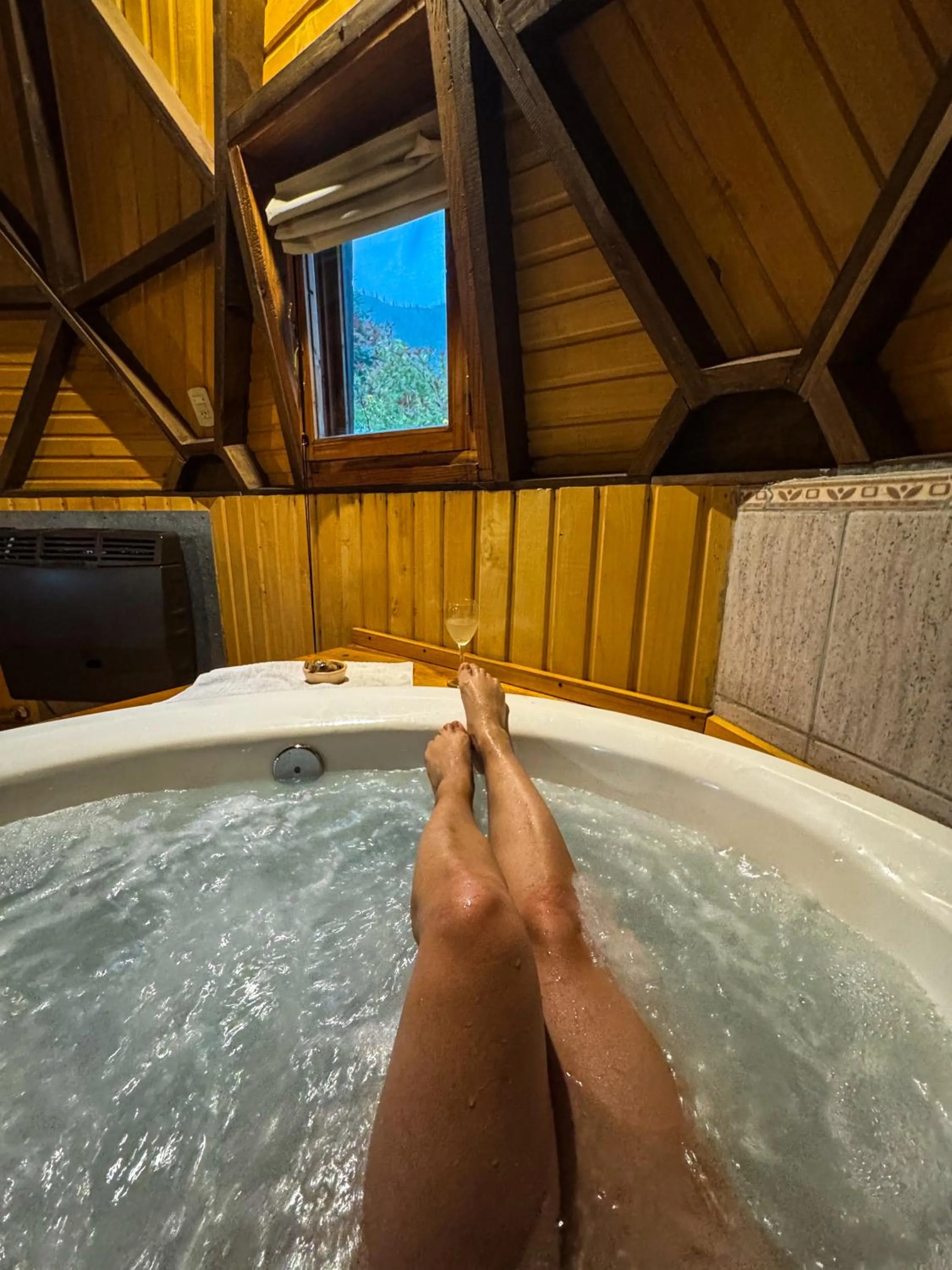 Hot Tub in Domos Puelo