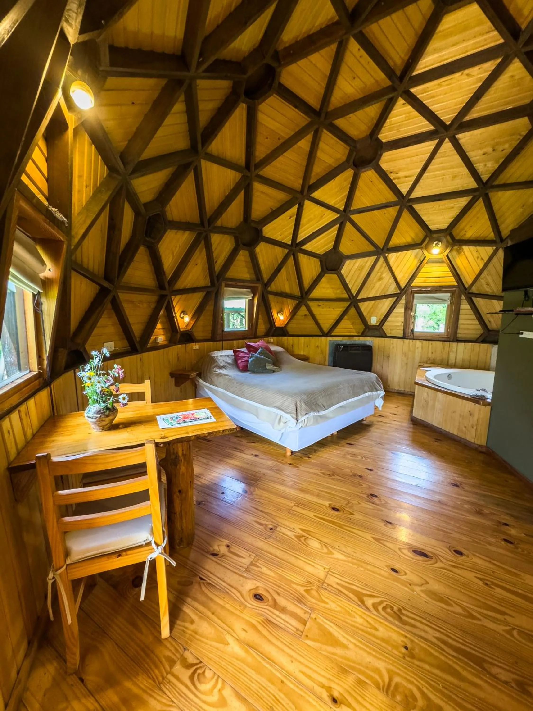 Bed in Domos Puelo