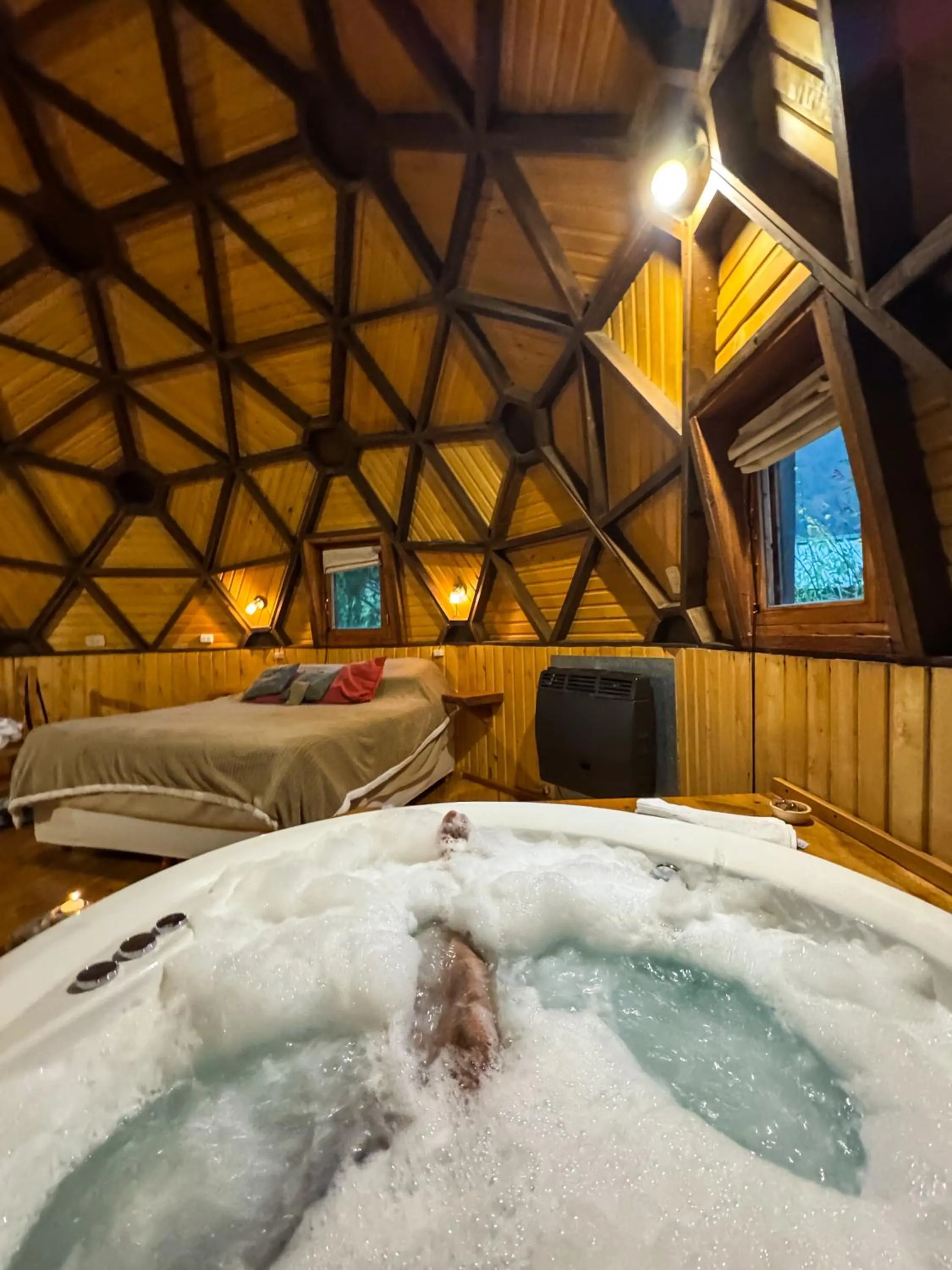 Hot Tub in Domos Puelo