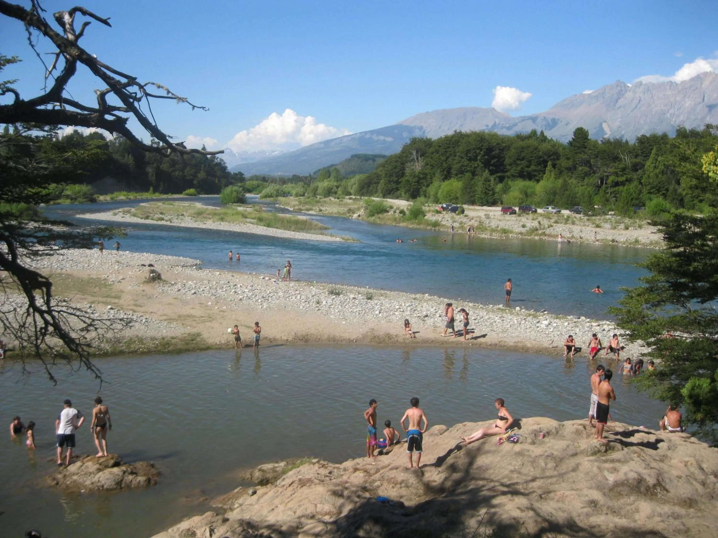 Natural landscape in Domos Puelo