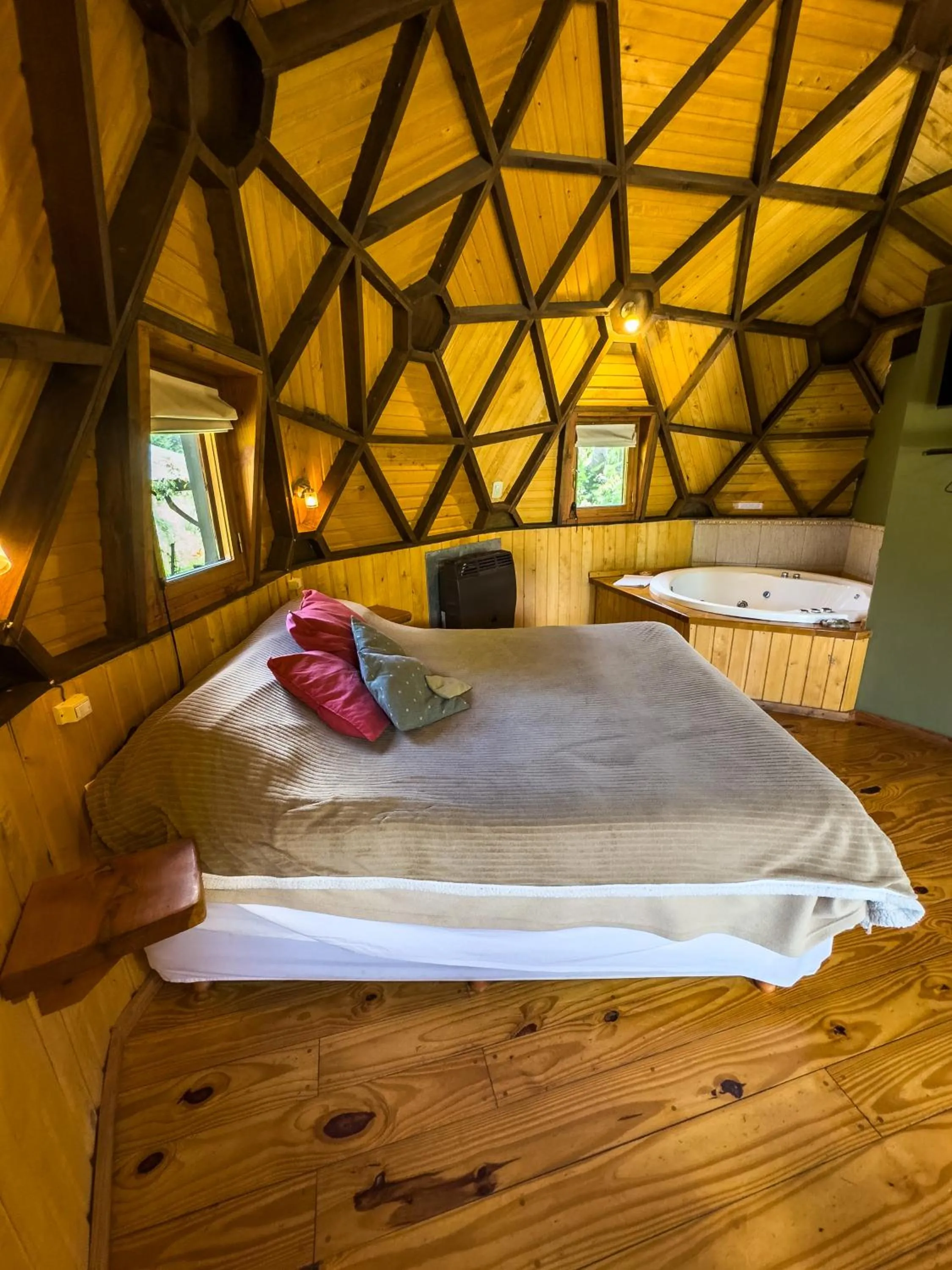 Bed in Domos Puelo