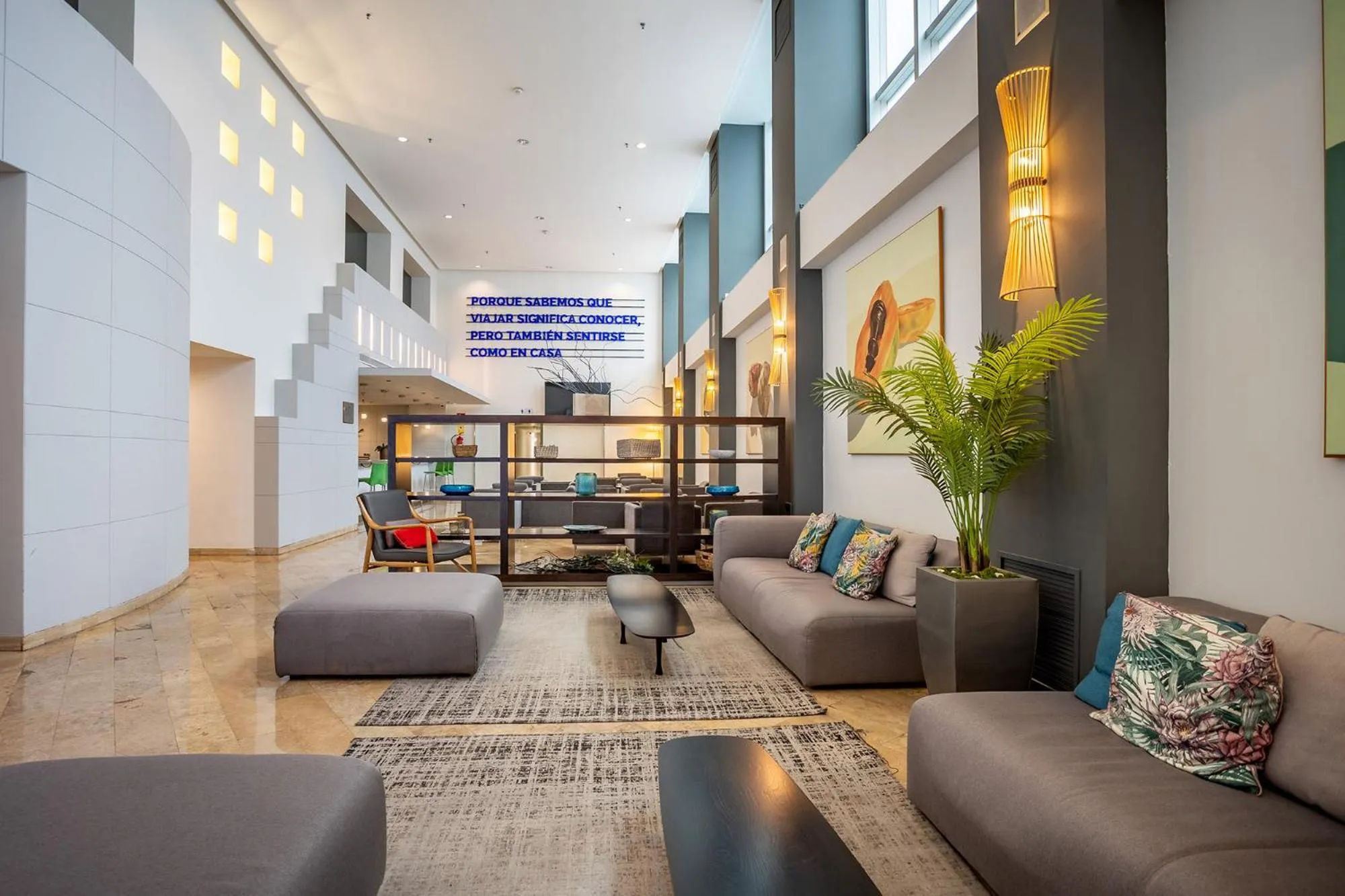 Lobby or reception in Eurostars Atlántida