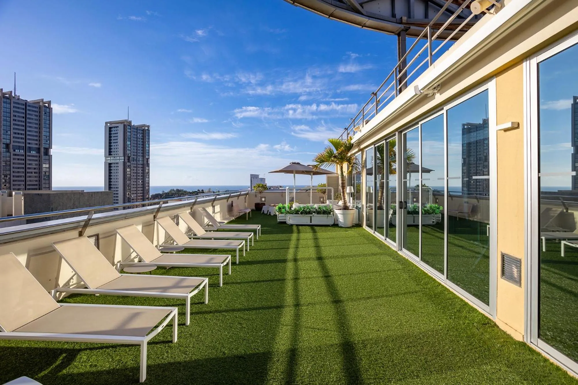 Balcony/Terrace in Eurostars Atlántida