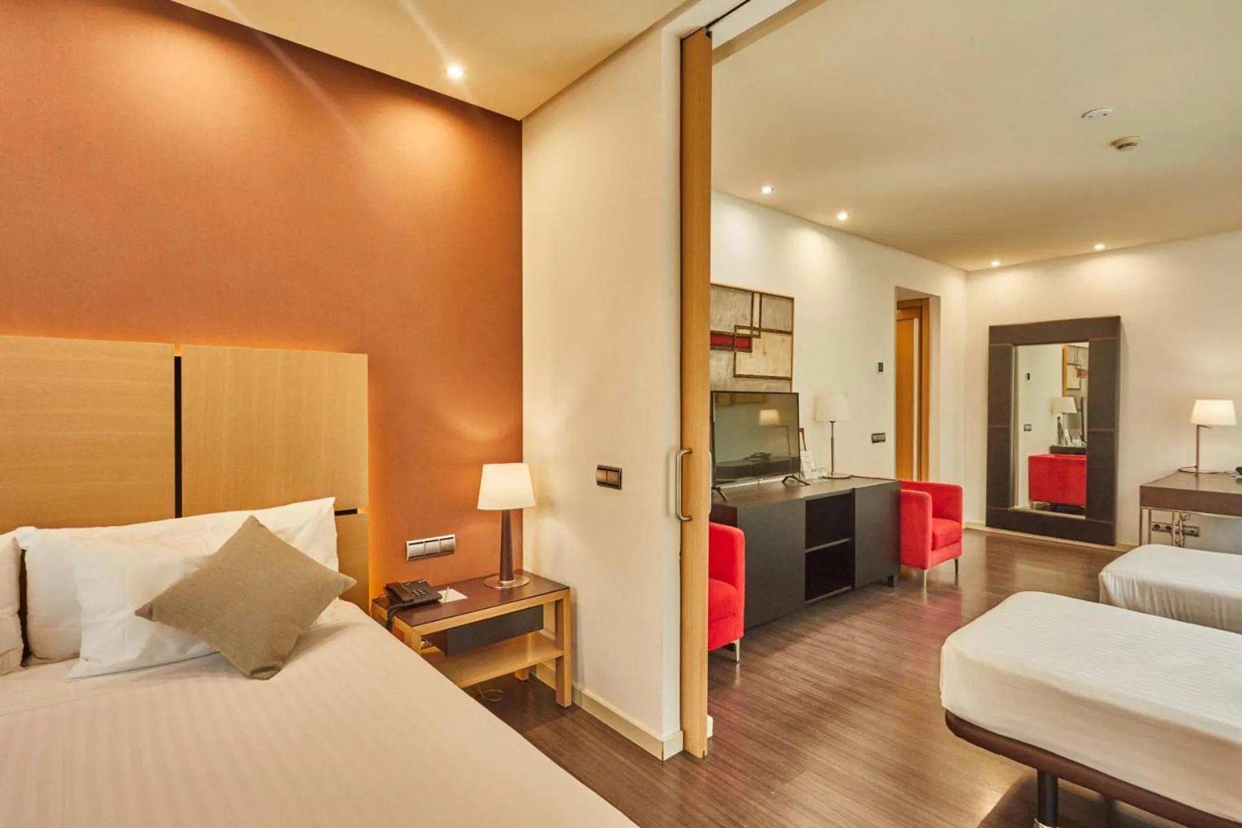 Family, Bed in Silken Puerta Valencia