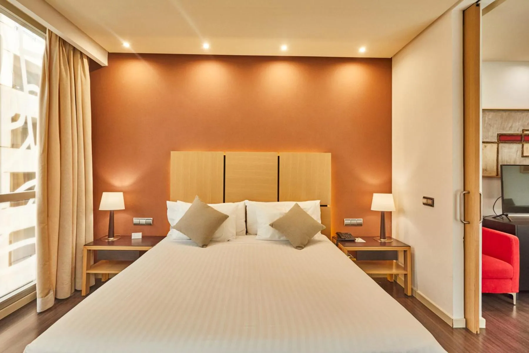 Bed in Silken Puerta Valencia