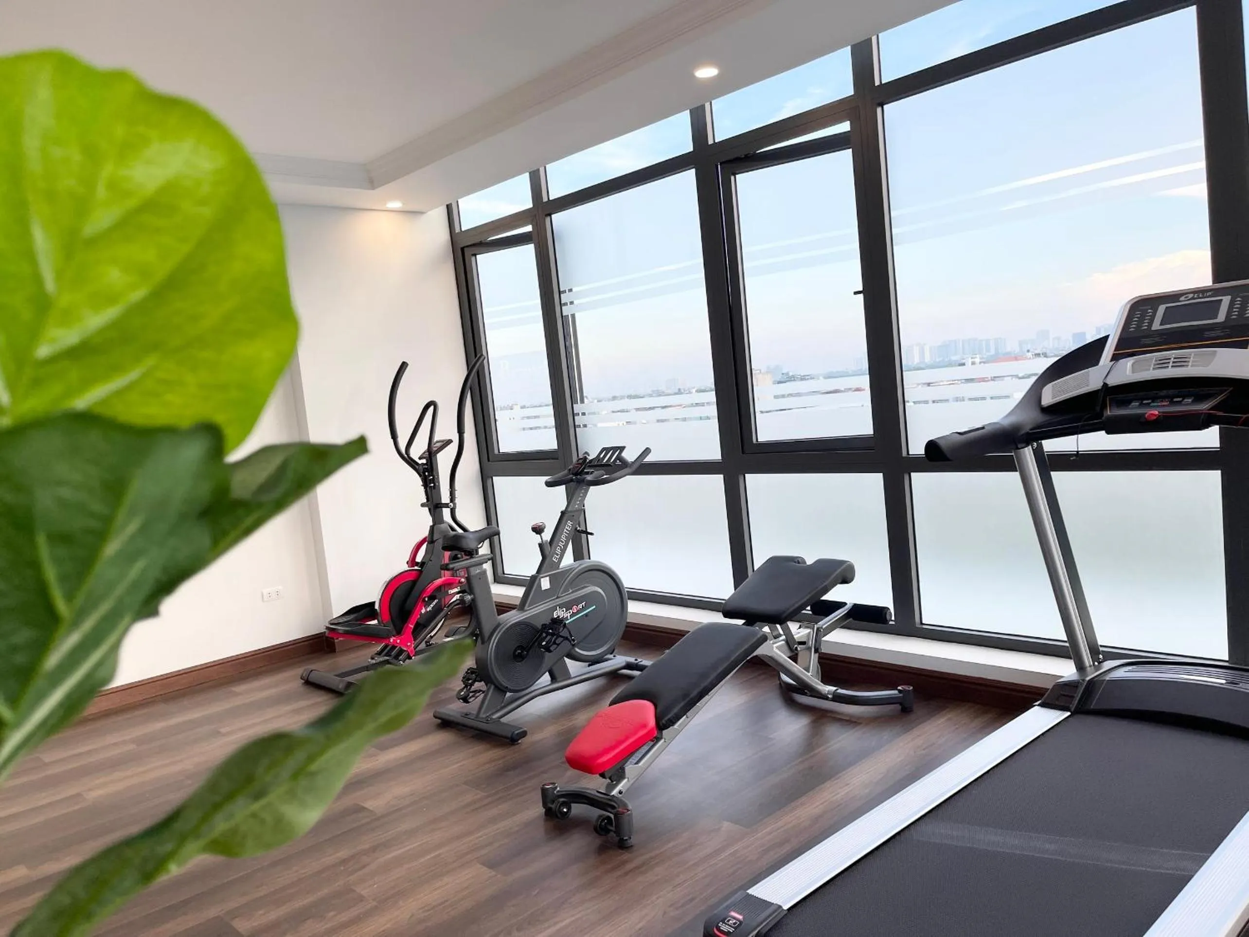 Fitness centre/facilities in Branda Apartment & Hotel
