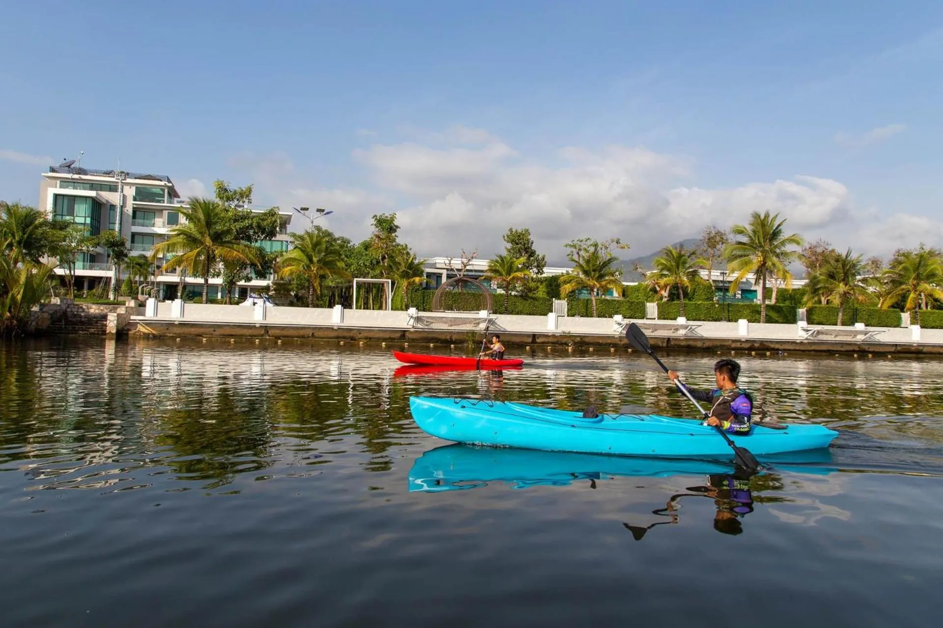 River view in Castle Bayview Resort & Spa