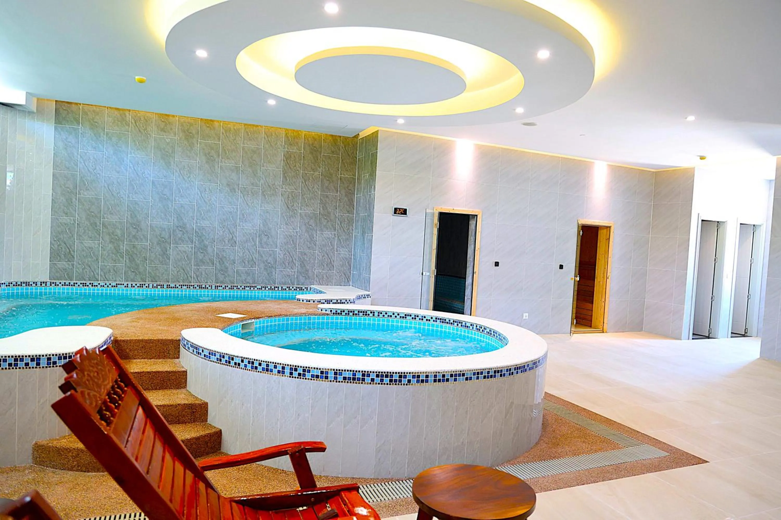 Sauna in Castle Bayview Resort & Spa