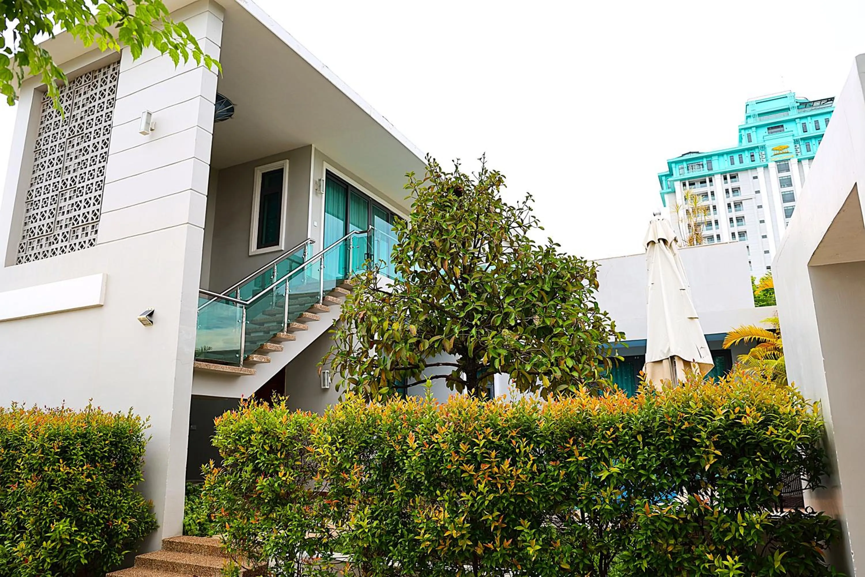 Garden view in Castle Bayview Resort & Spa