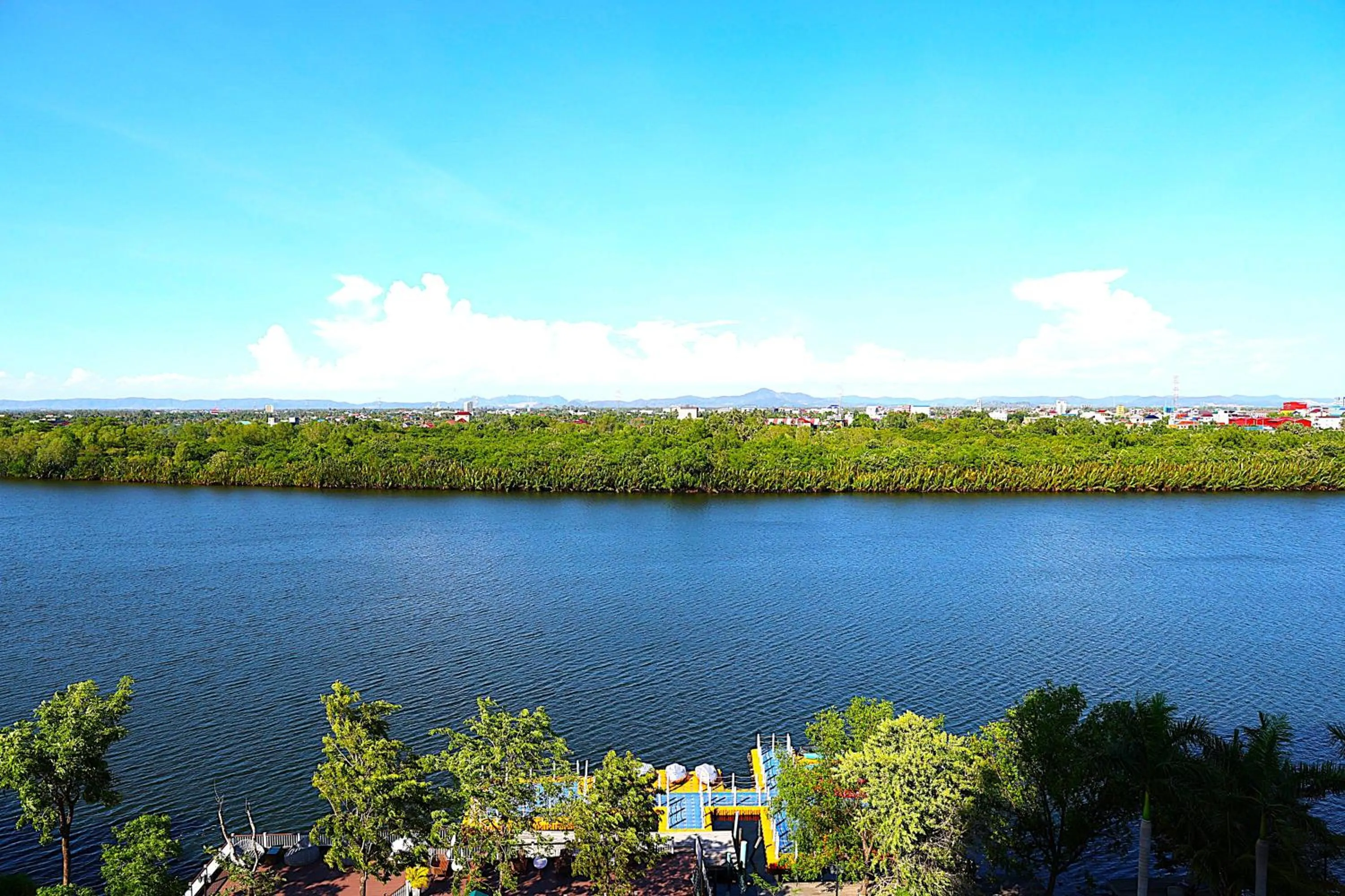River view in Castle Bayview Resort & Spa