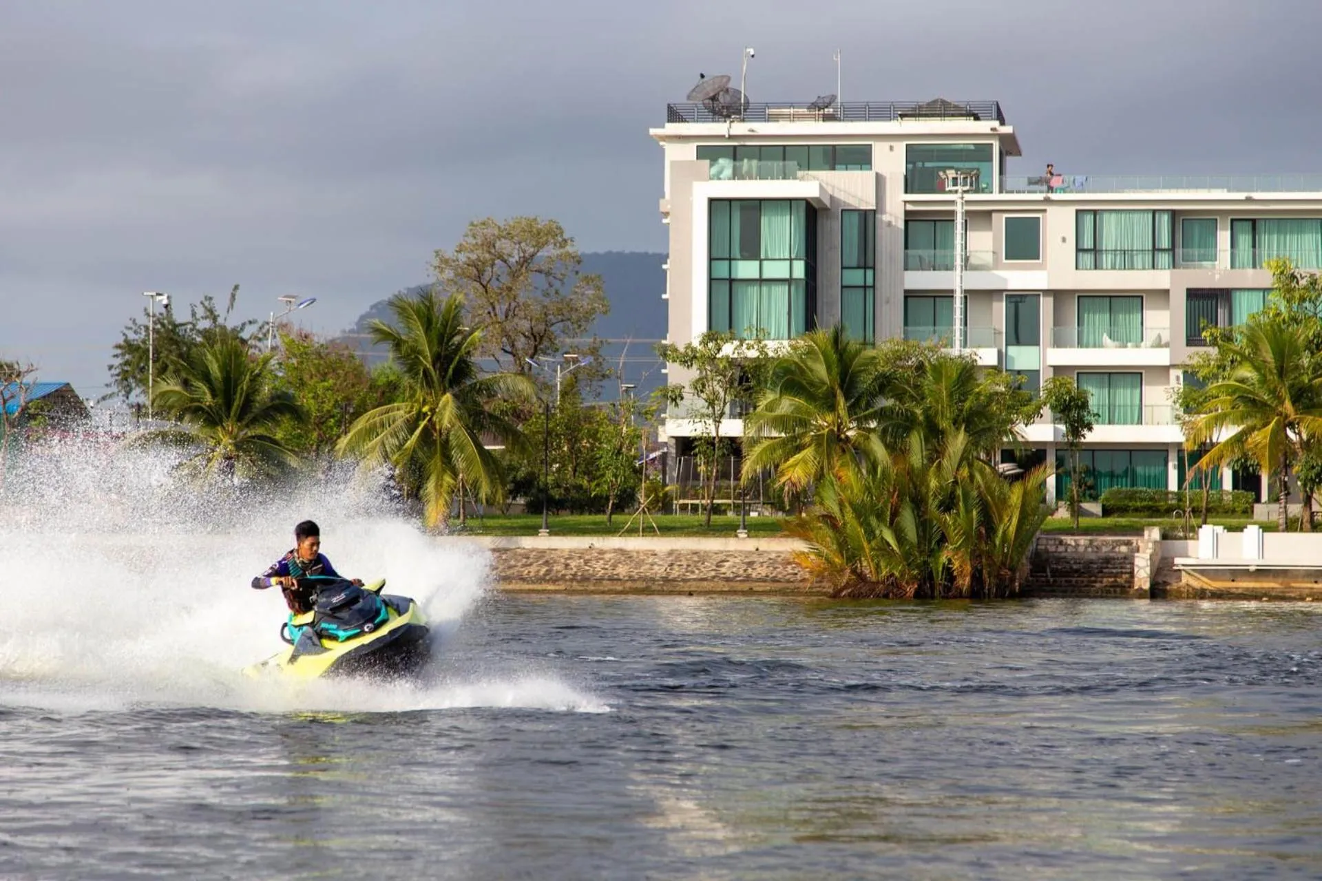 River view in Castle Bayview Resort & Spa