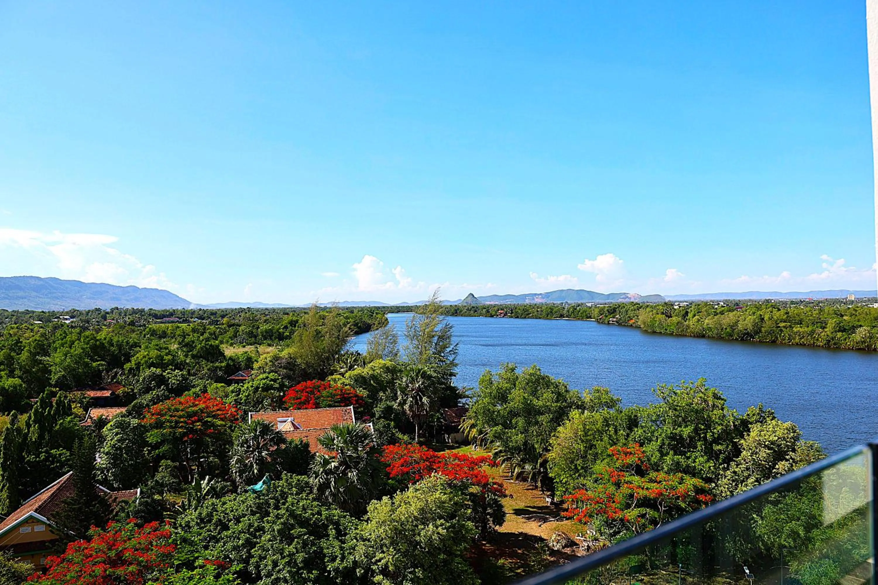 River view in Castle Bayview Resort & Spa