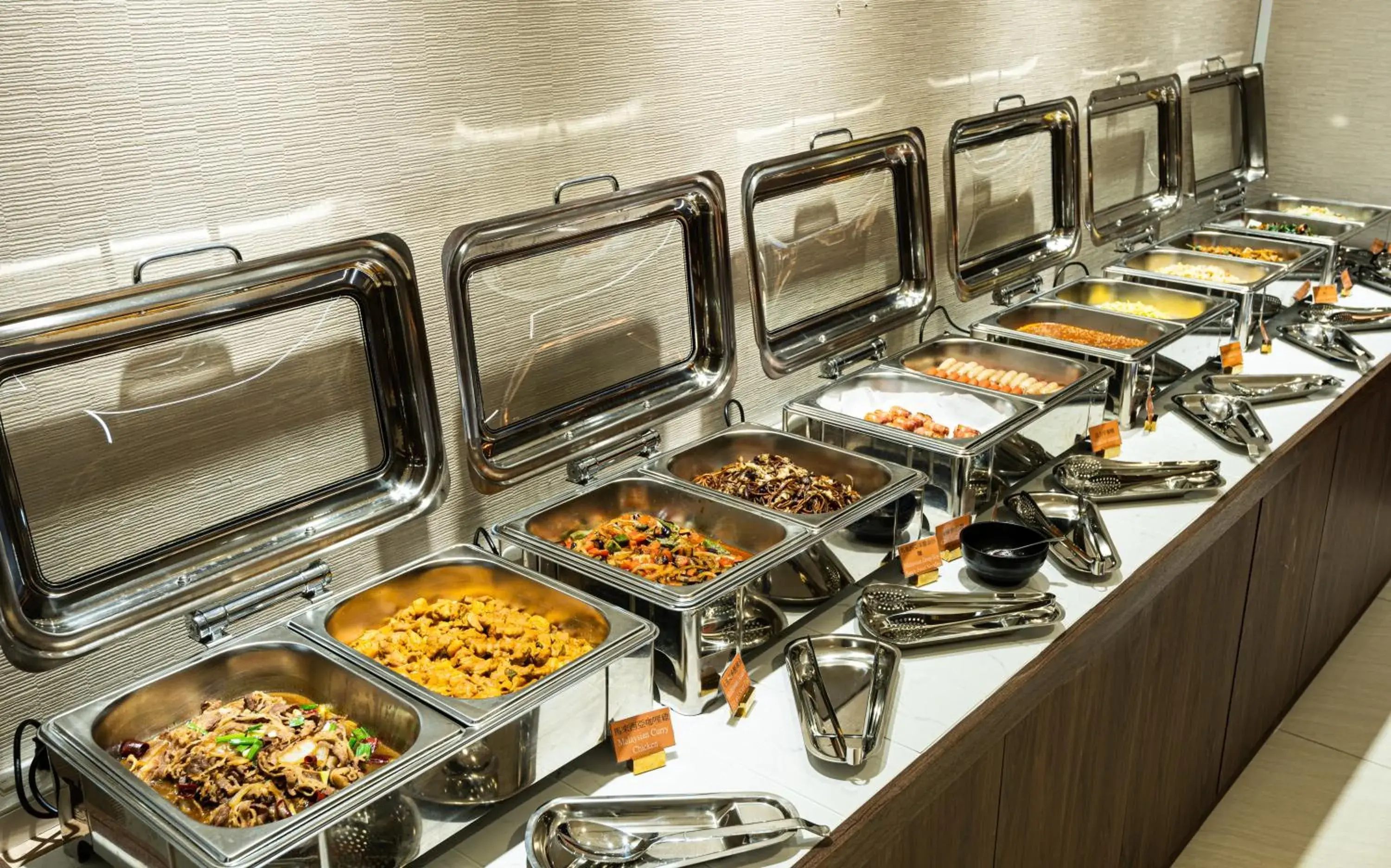 Buffet breakfast in Spring Rhapsody Hotel Buffet breakfast in Spring Rhapsody Hotel