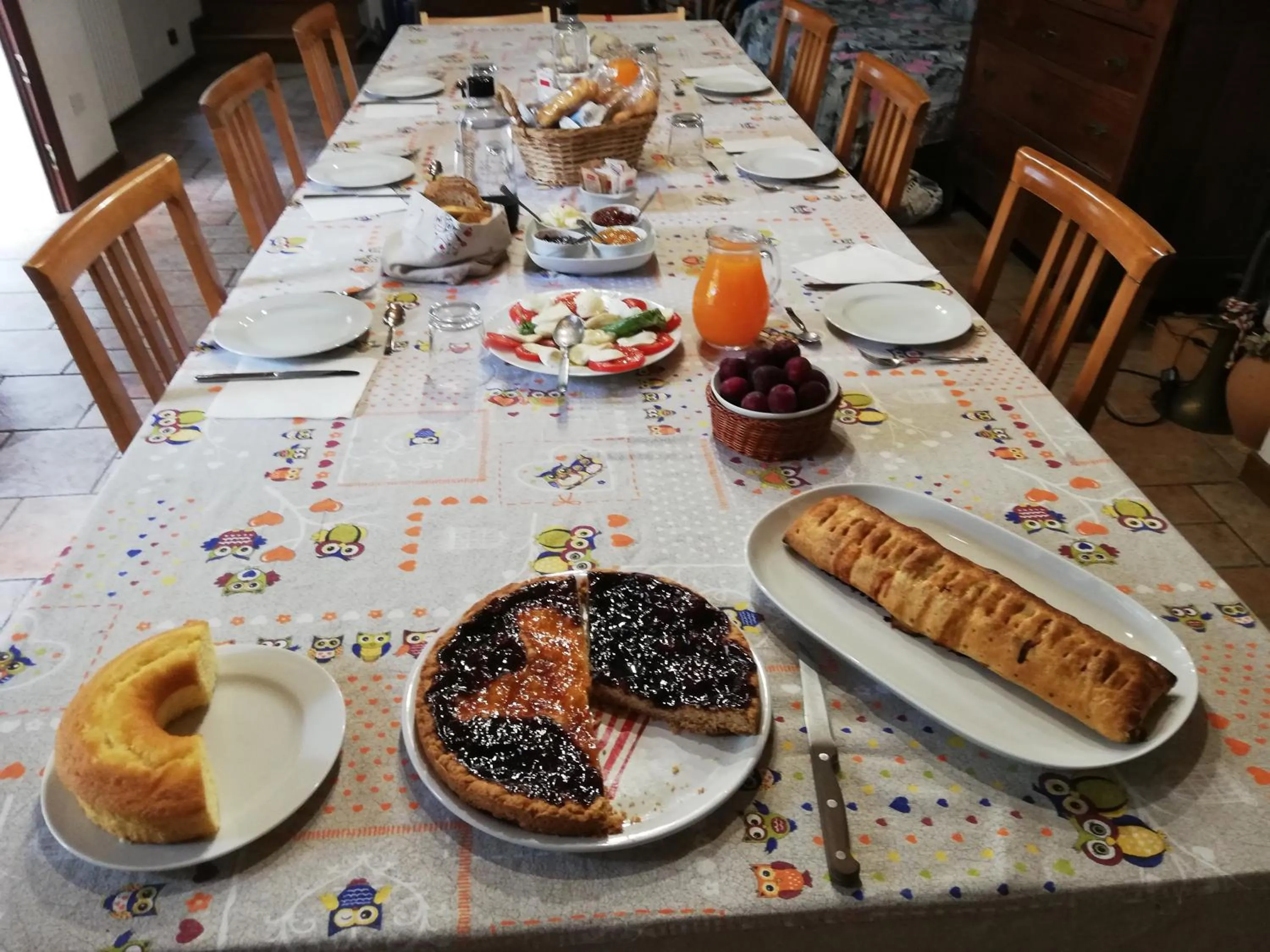 Breakfast in Bed & Breakfast Gemma