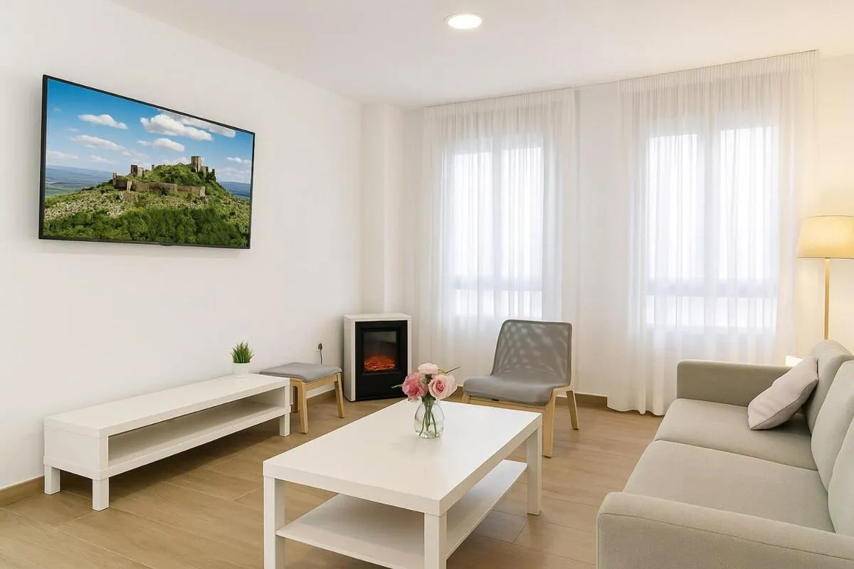 TV and multimedia in Céntrico Apartamento en Jaén 107 m2 2 baños 4 pax