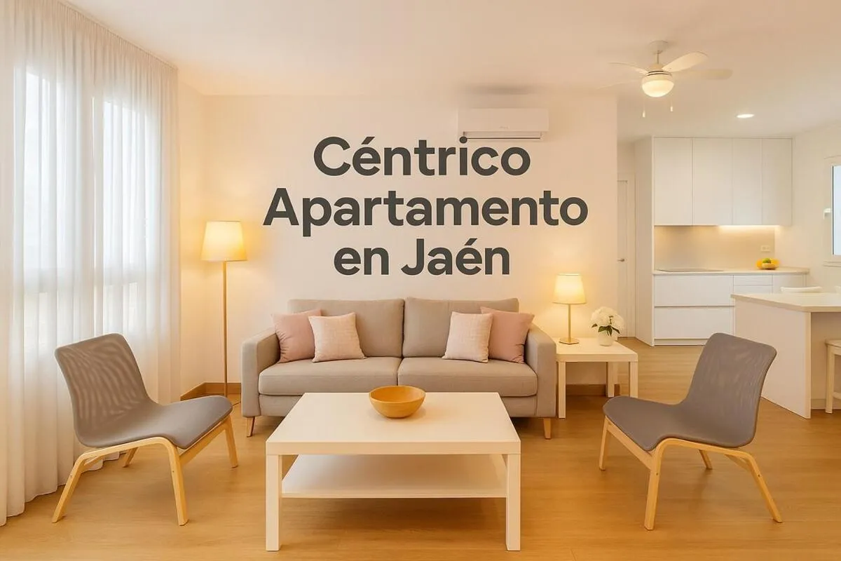 Living room in Céntrico Apartamento en Jaén 107 m2 2 baños 4 pax