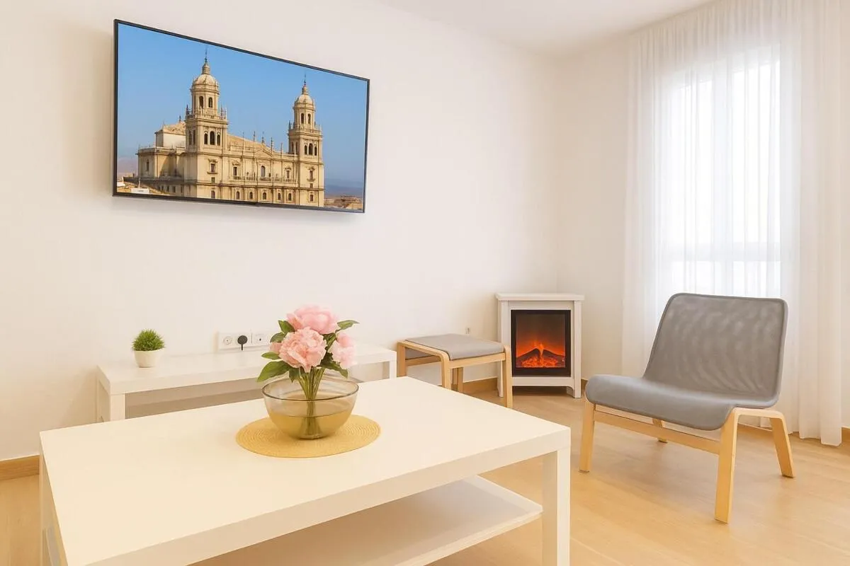 TV and multimedia in Céntrico Apartamento en Jaén 107 m2 2 baños 4 pax