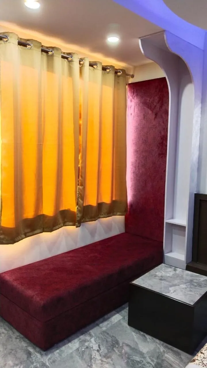 Bed in Hotel Bagga Kuteer