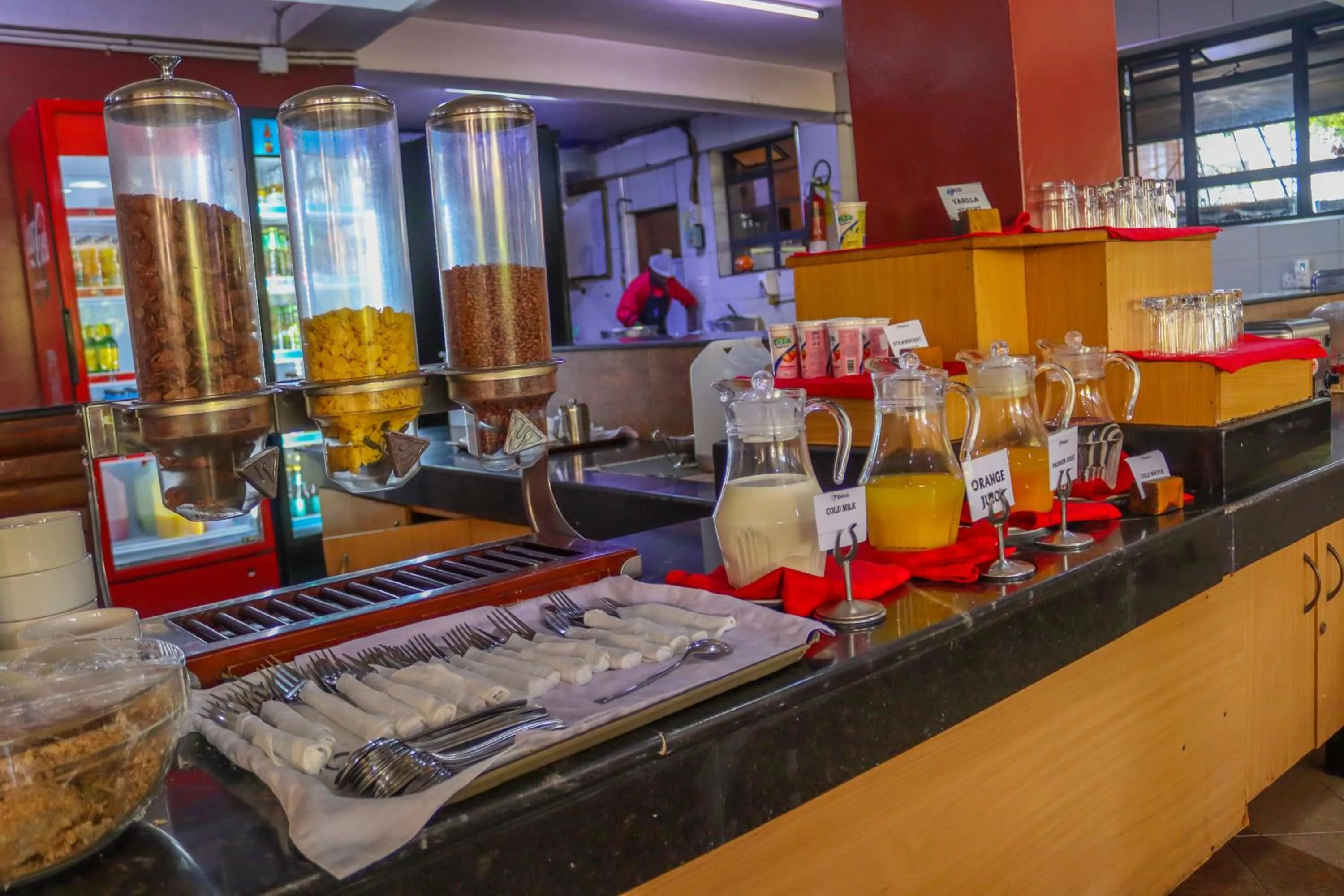 Breakfast in 67 Airport Hotel Nairobi