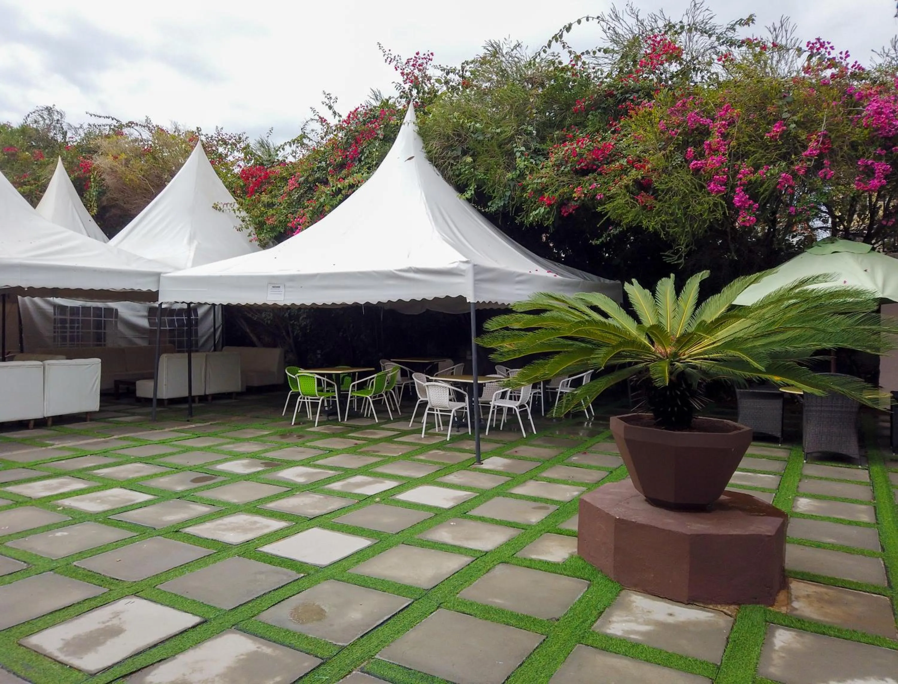 Garden view in 67 Airport Hotel Nairobi