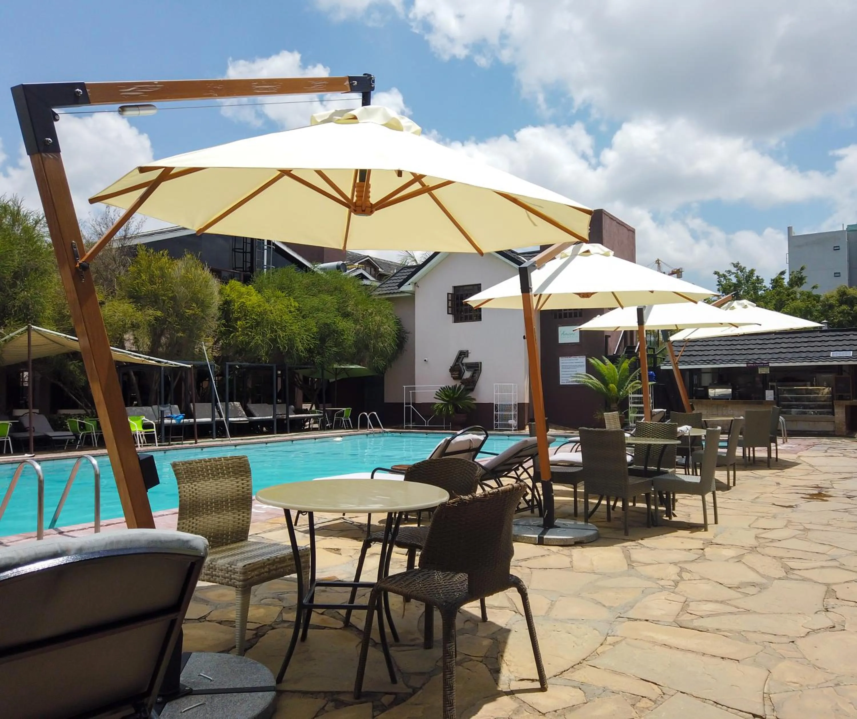 Swimming pool in 67 Airport Hotel Nairobi
