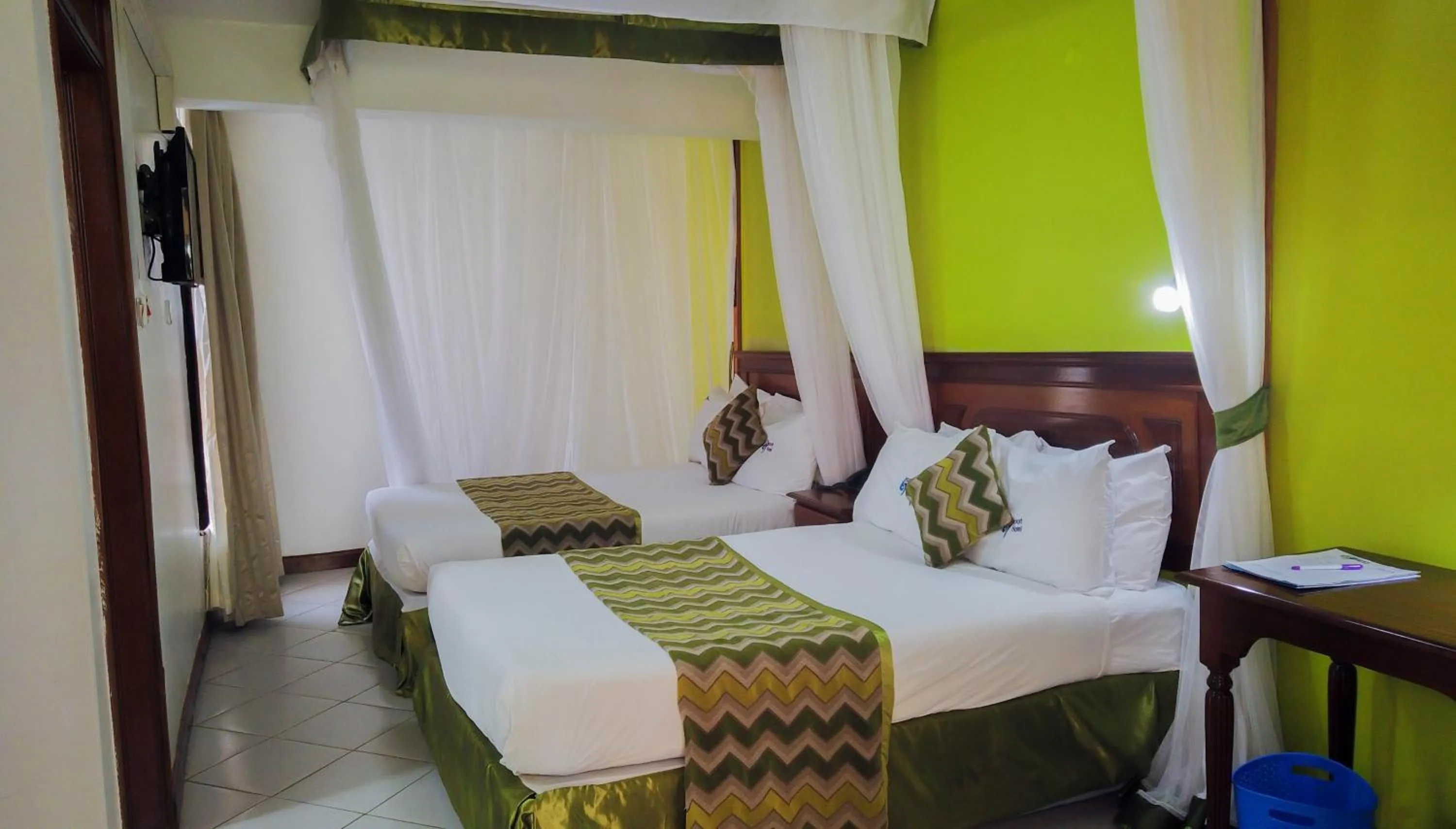 Bed in 67 Airport Hotel Nairobi