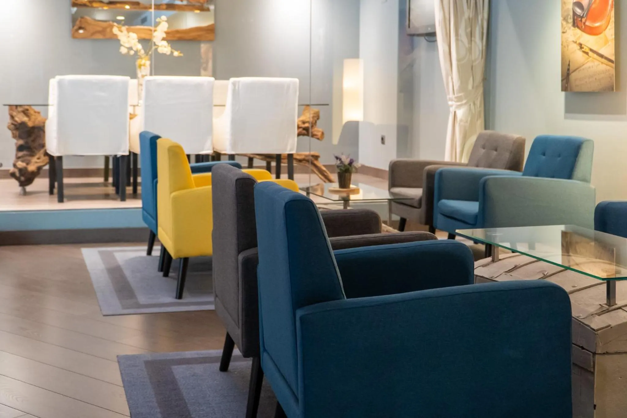 Lobby or reception in Hotel Concordia Barcelona