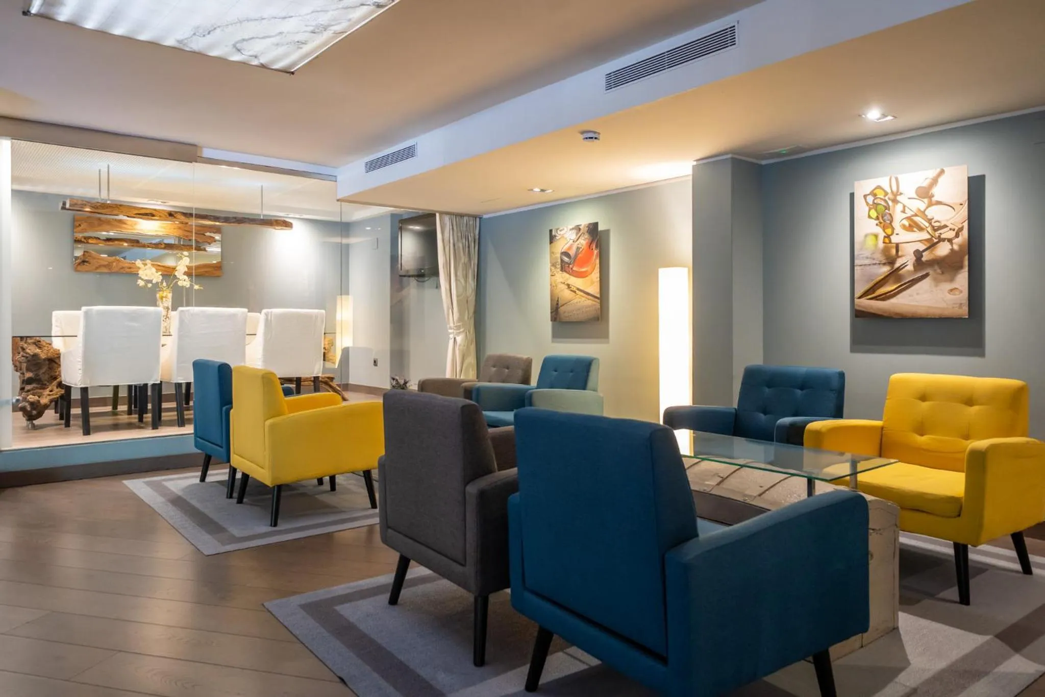 Lobby or reception in Hotel Concordia Barcelona