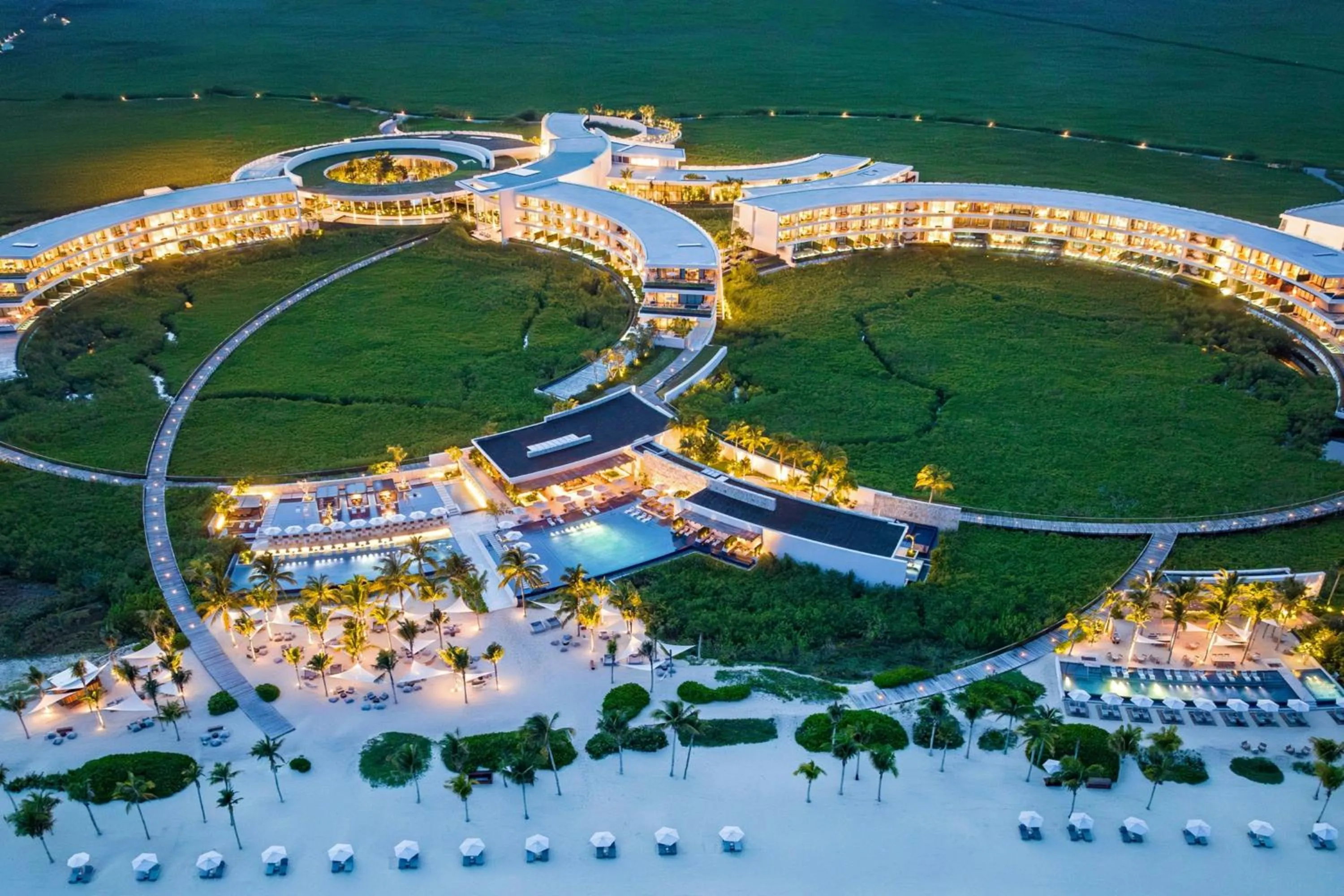 Property building in The St. Regis Kanai Resort, Riviera Maya