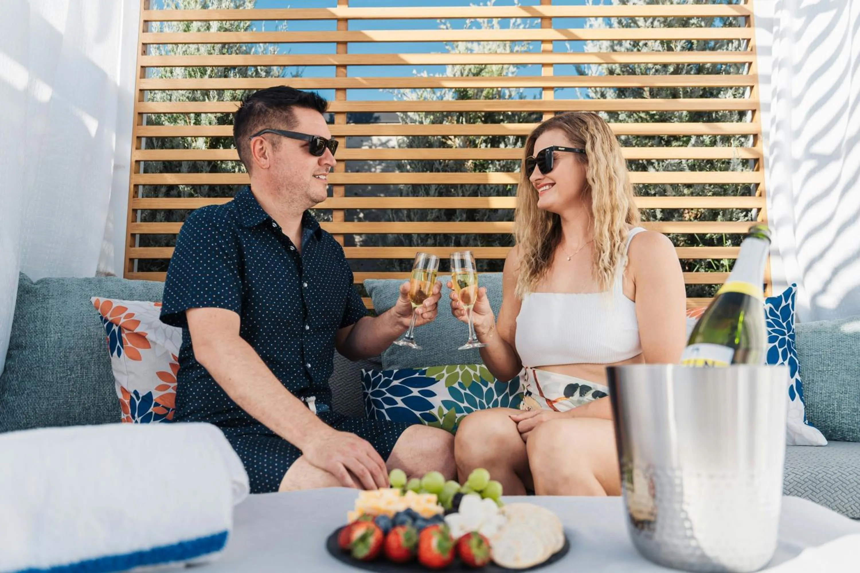 Swimming pool in Element Reno Experience District