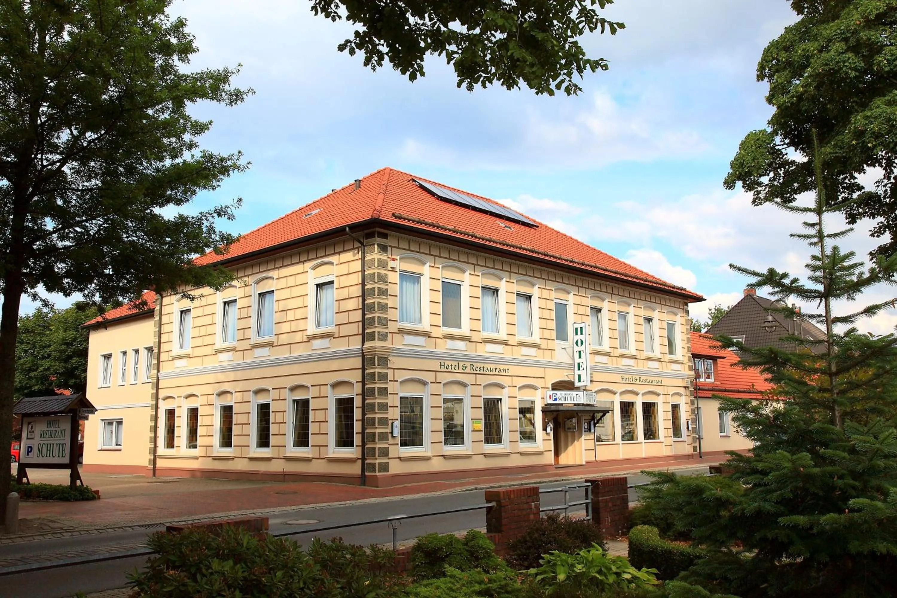 Property building in Hotel Restaurant Schute