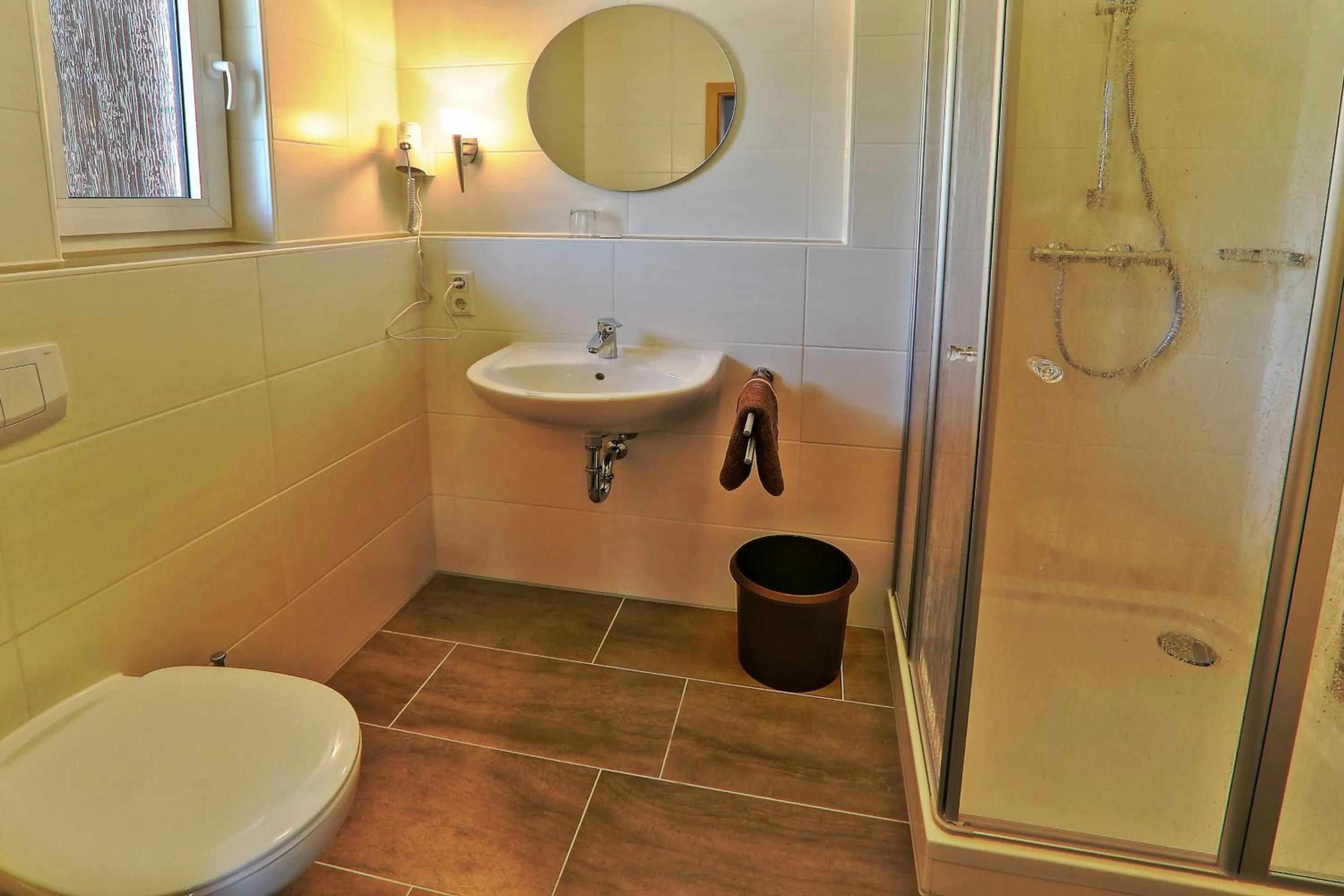 Bathroom in Hotel Restaurant Schute