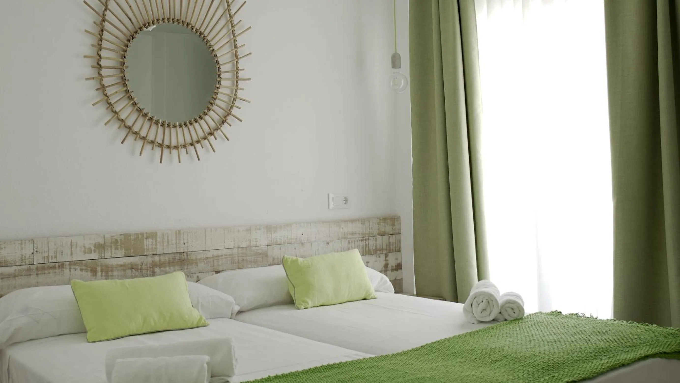 Bedroom, Bed in Aparthotel Fleming 50 - Adults Only