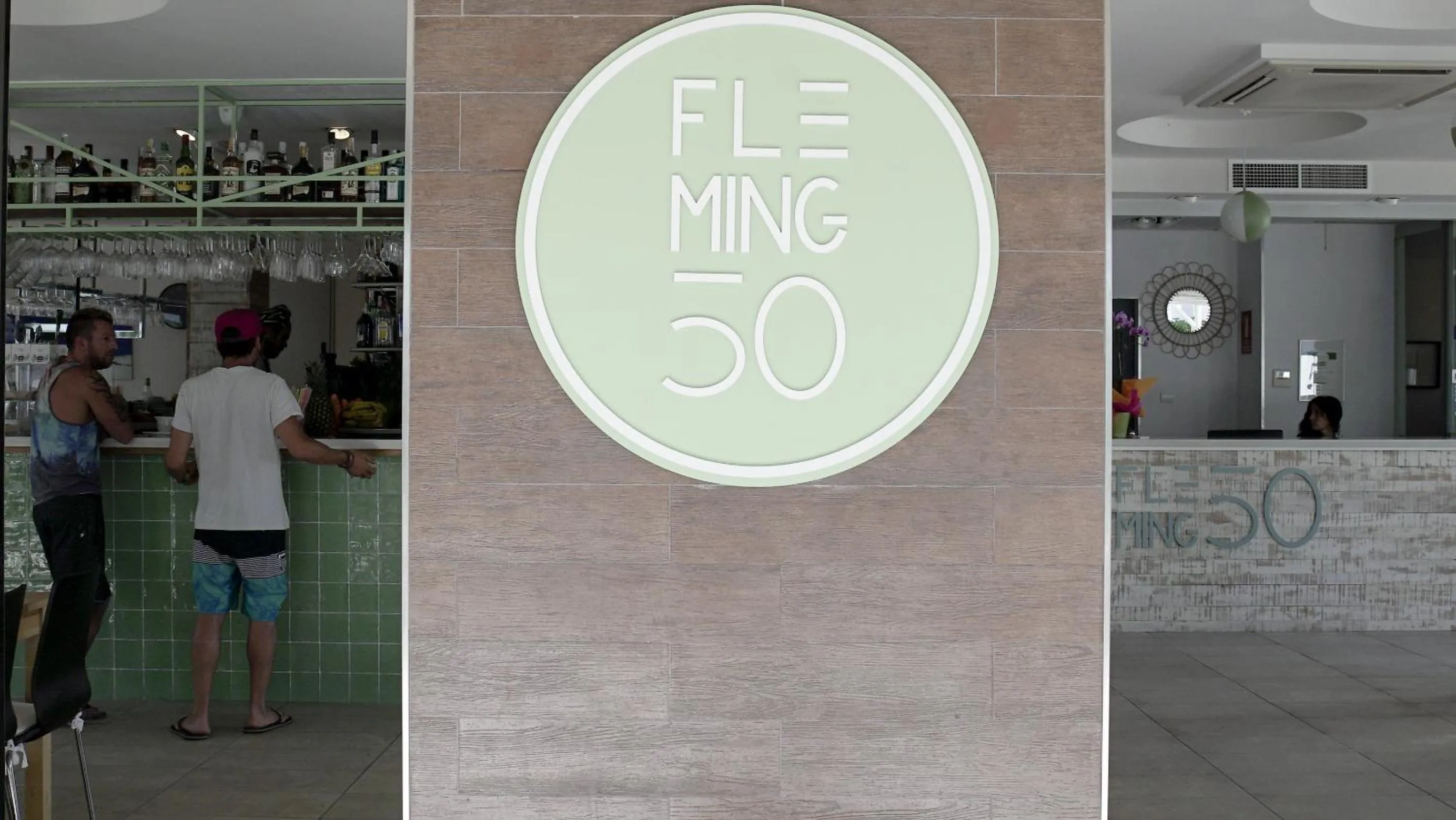 Lobby or reception in Aparthotel Fleming 50 - Adults Only