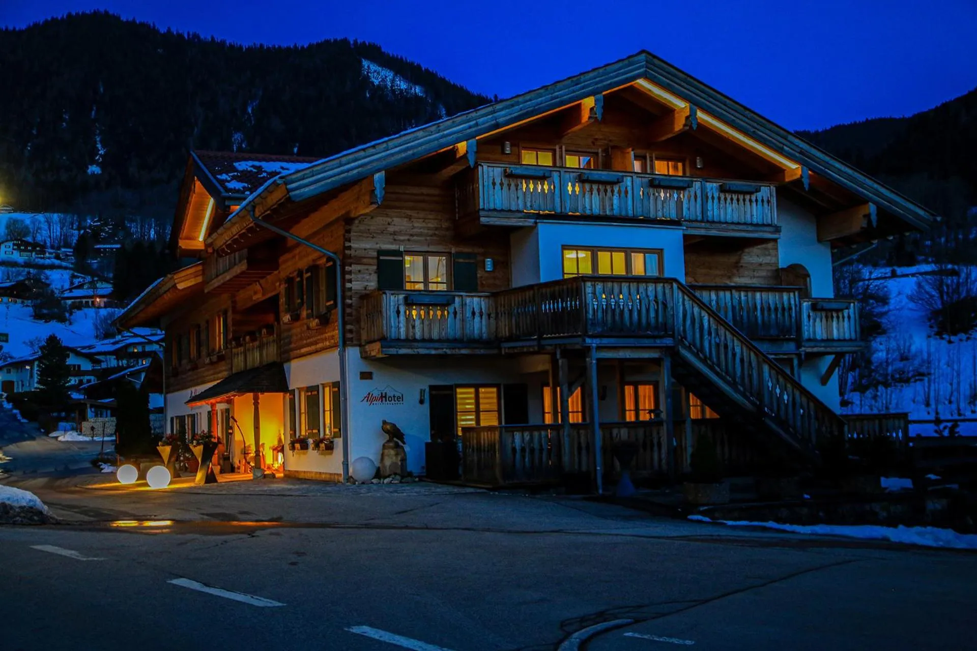 Property building in Alpinhotel Berchtesgaden