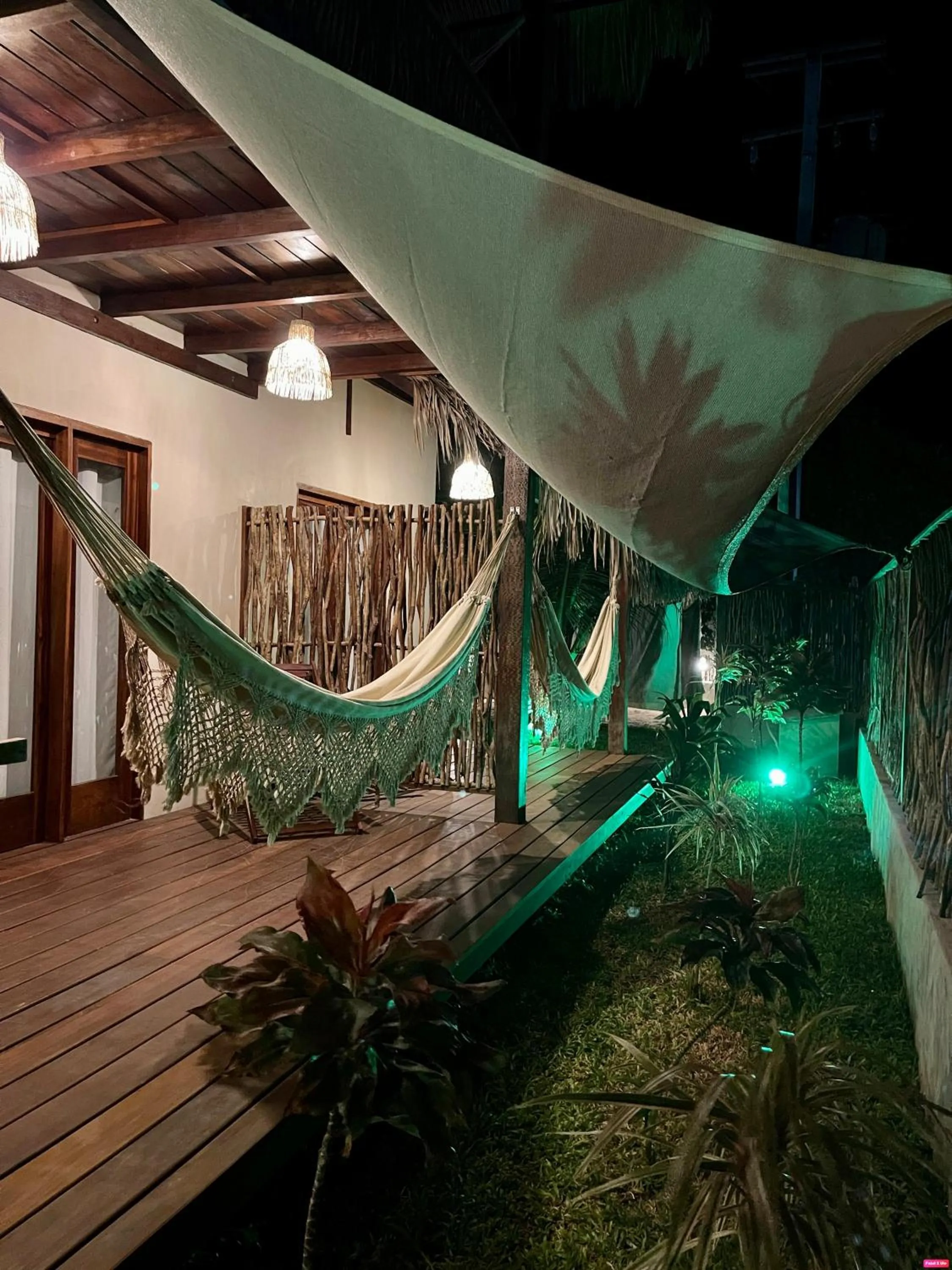 Patio in Pousada Lanea Experience