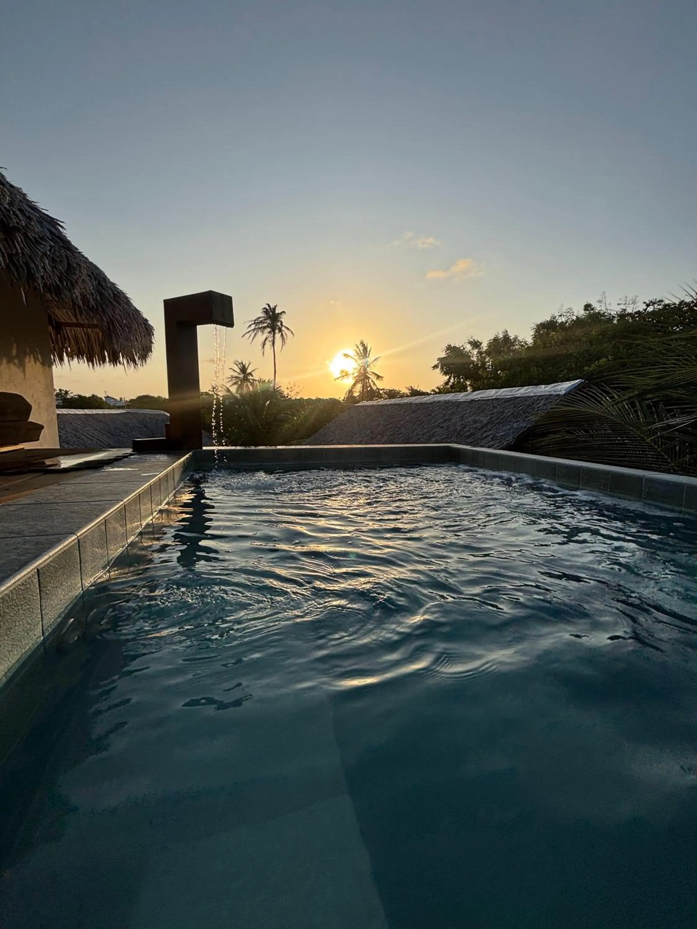 Hot Tub in Pousada Lanea Experience