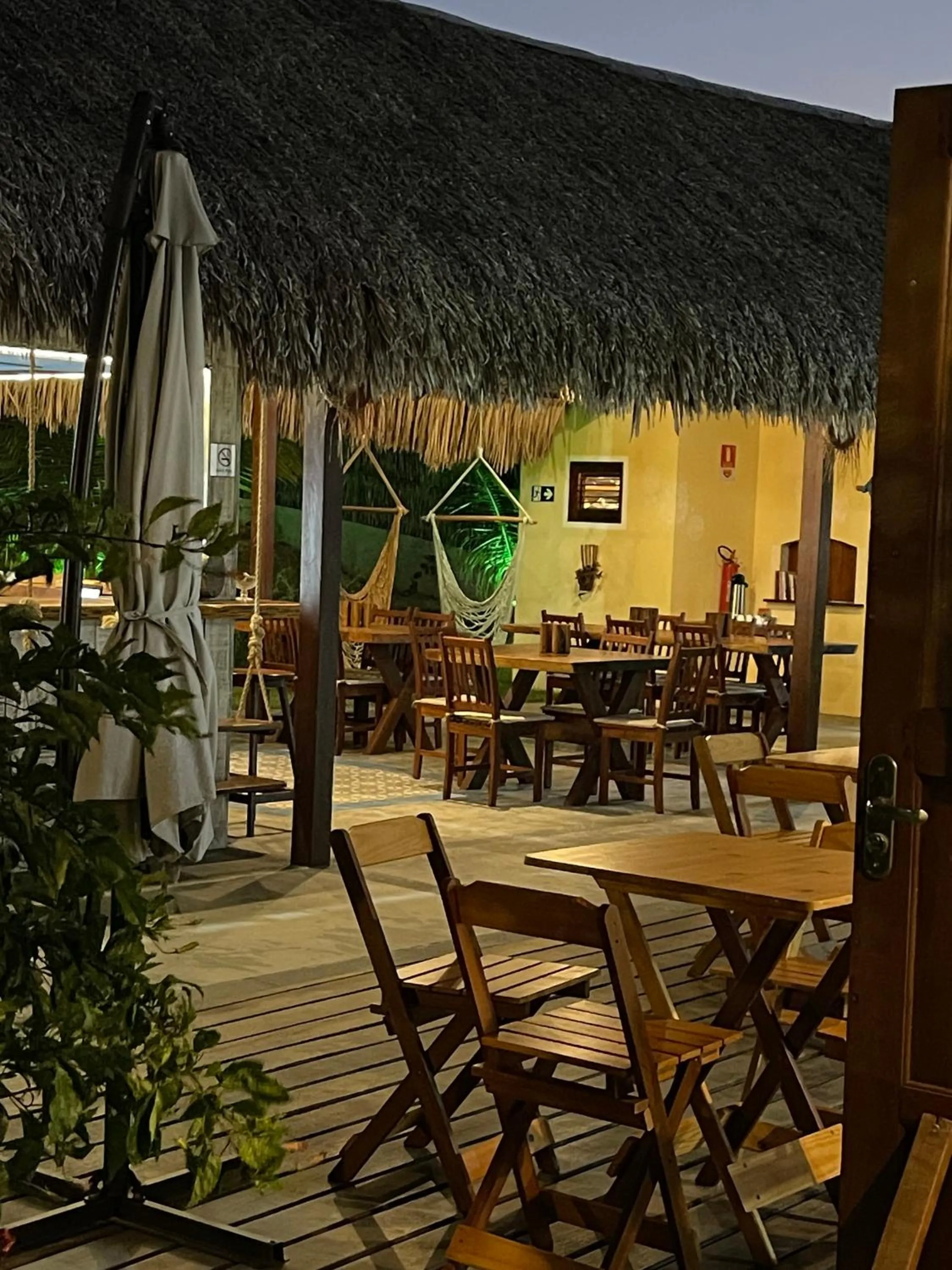 Patio in Pousada Lanea Experience