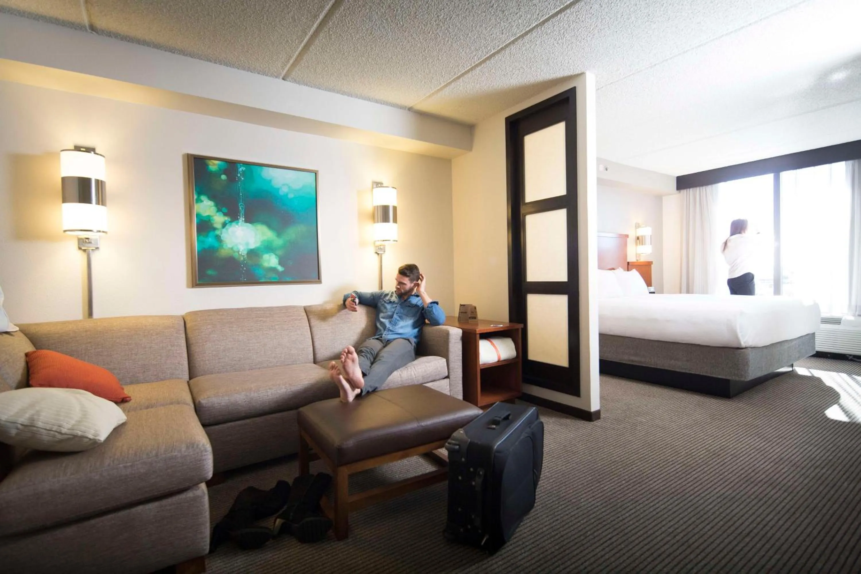 Bedroom, Bed in Hyatt Place Dallas/Plano