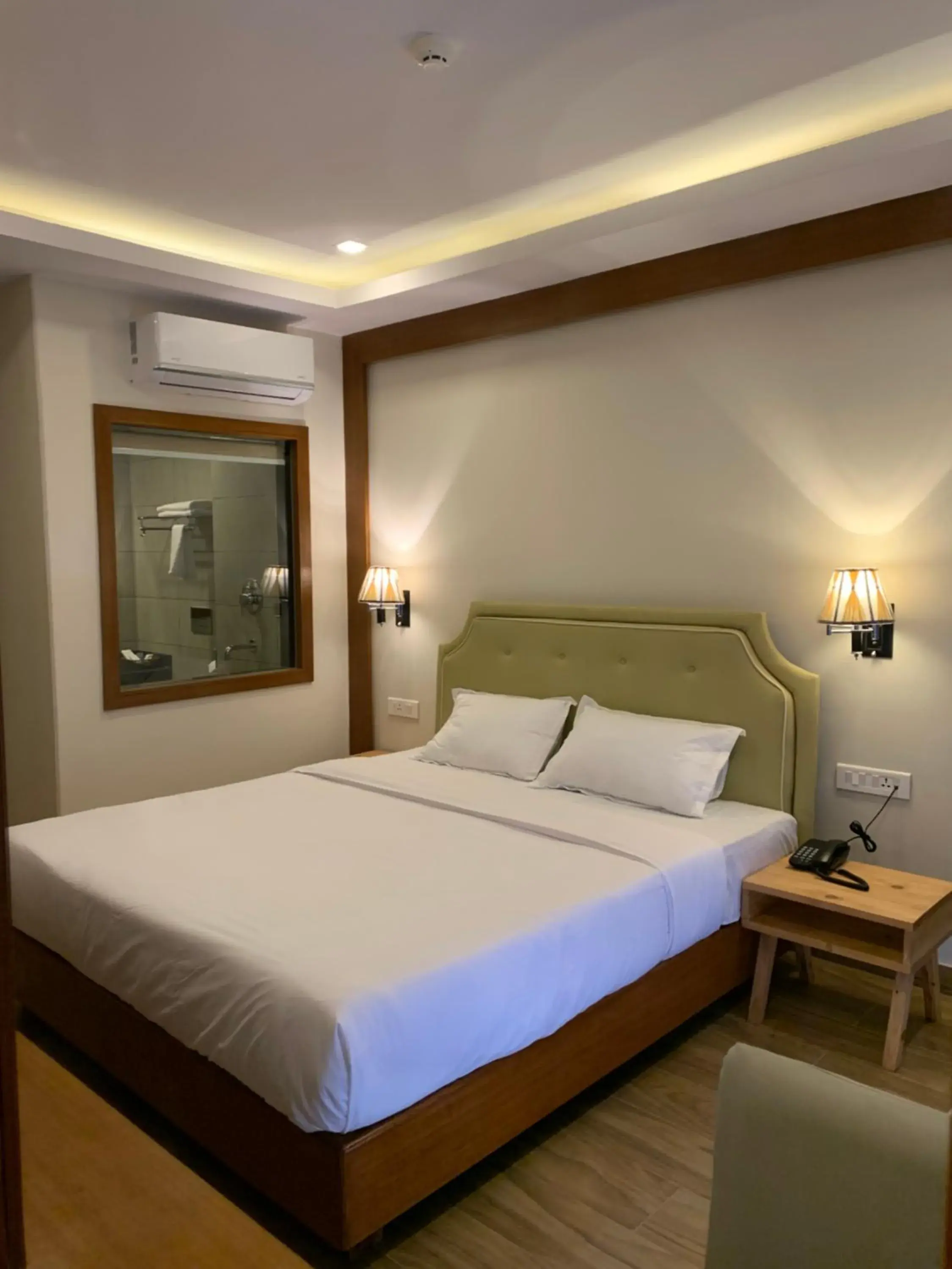 Bed in Hotel Fewa Trip Bed in Hotel Fewa Trip