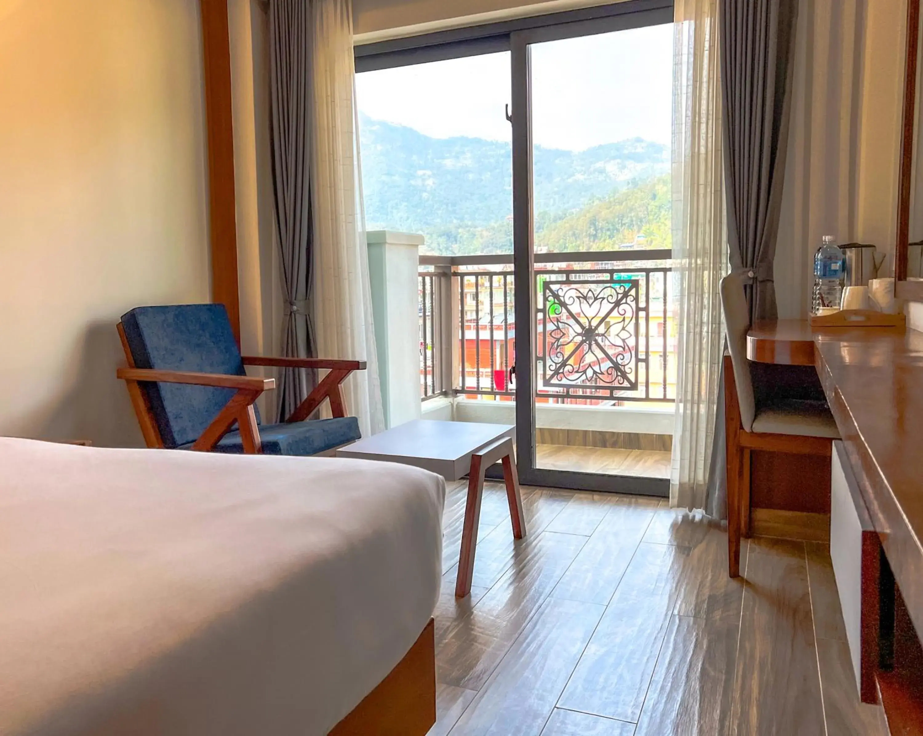 Bed in Hotel Fewa Trip Bed in Hotel Fewa Trip