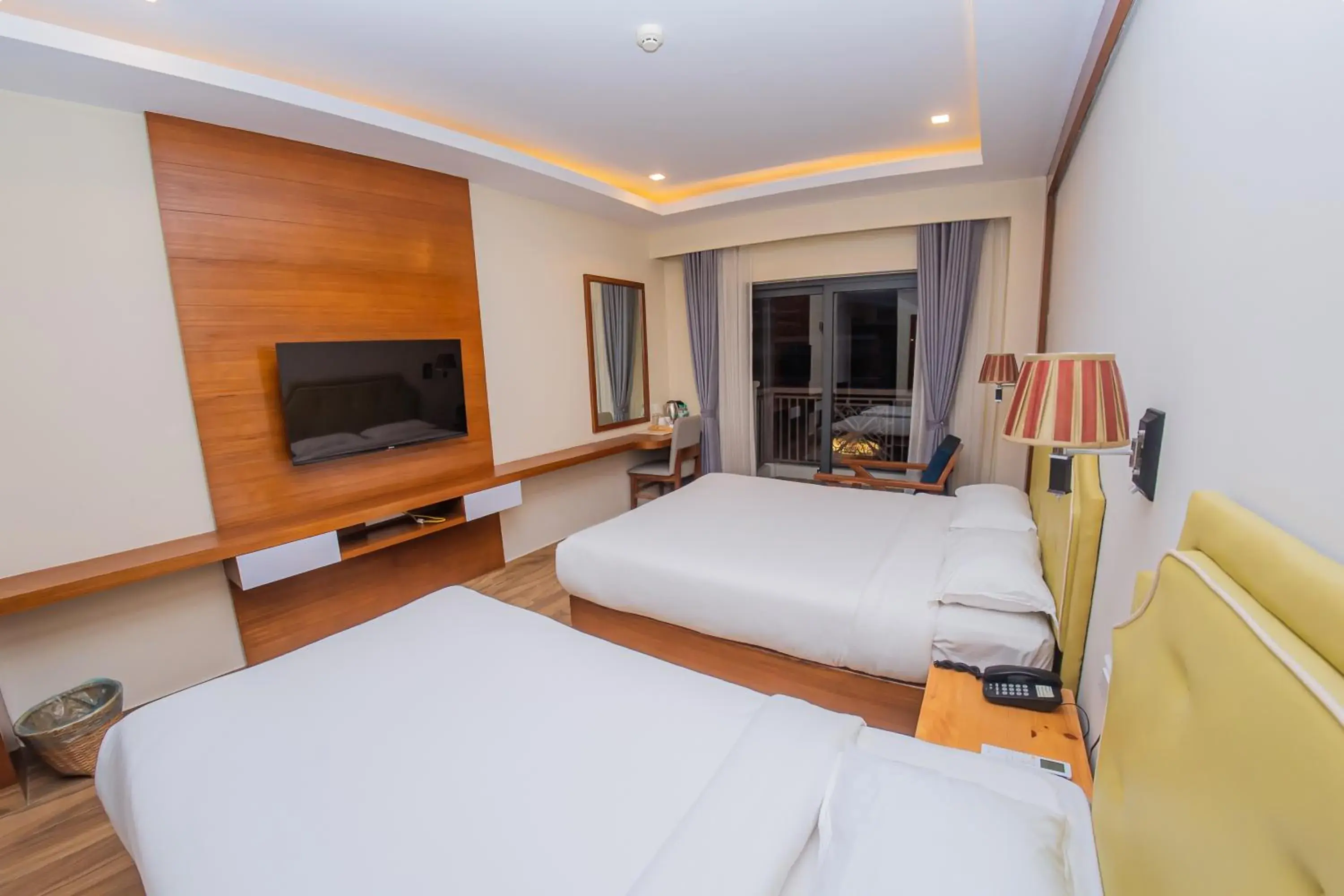 Bed in Hotel Fewa Trip Bed in Hotel Fewa Trip