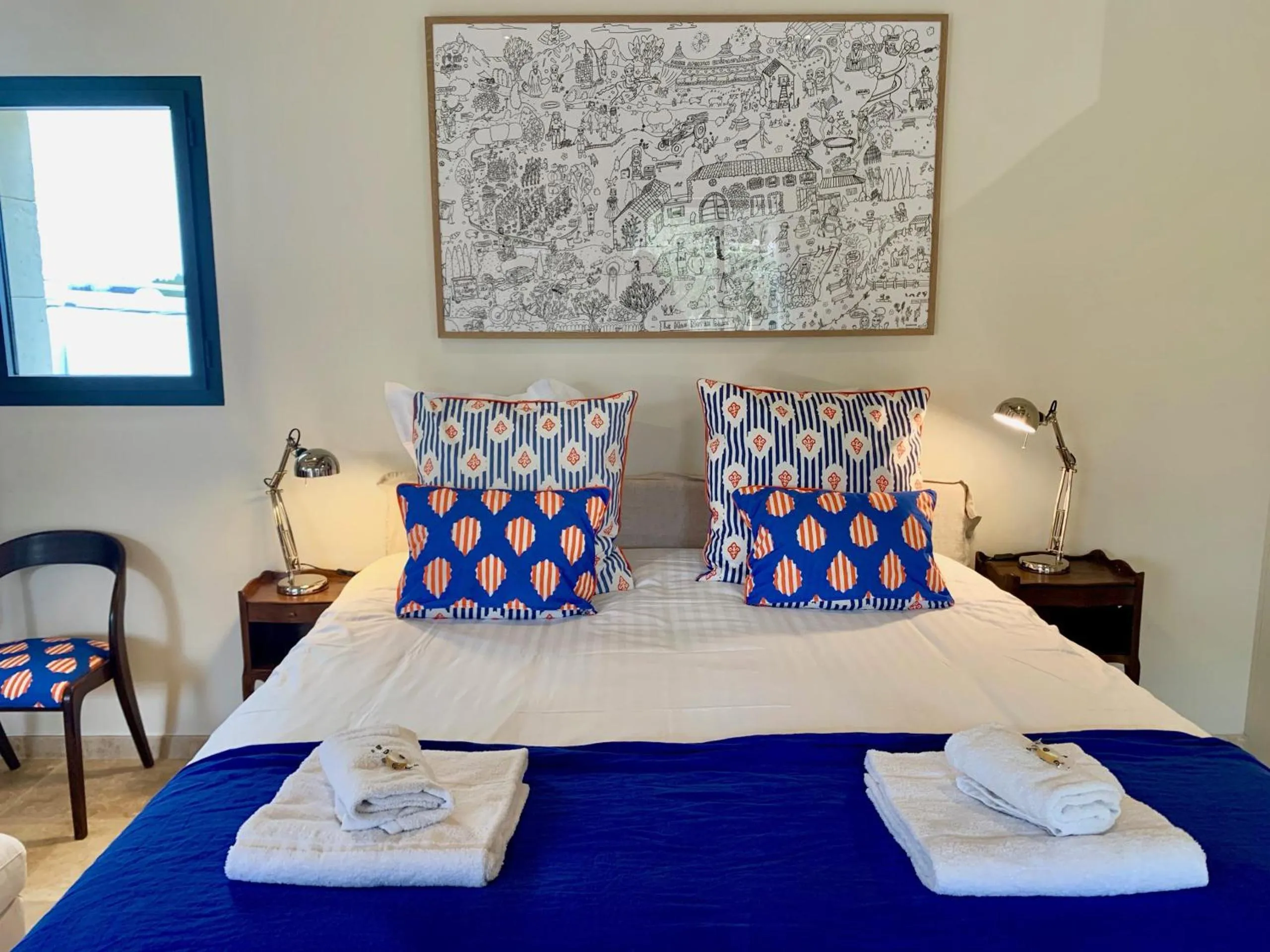 Bed in Mas Notre Dame