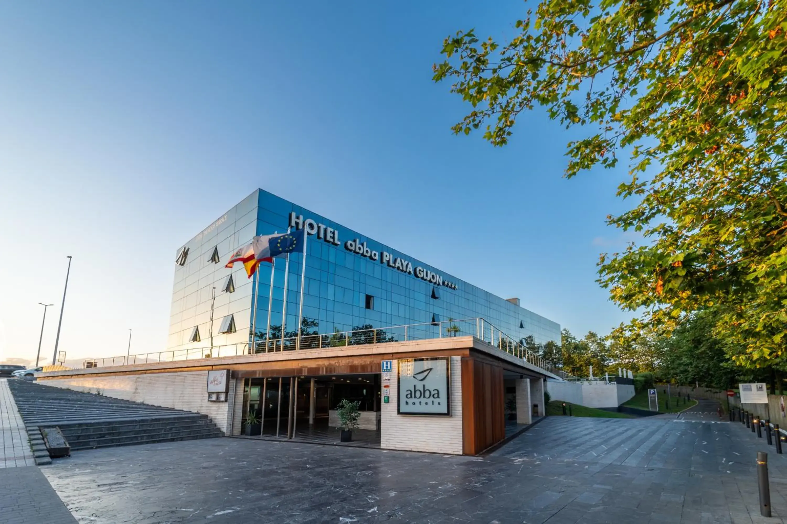 Property building in Abba Playa Gijón Property building in Abba Playa Gijón