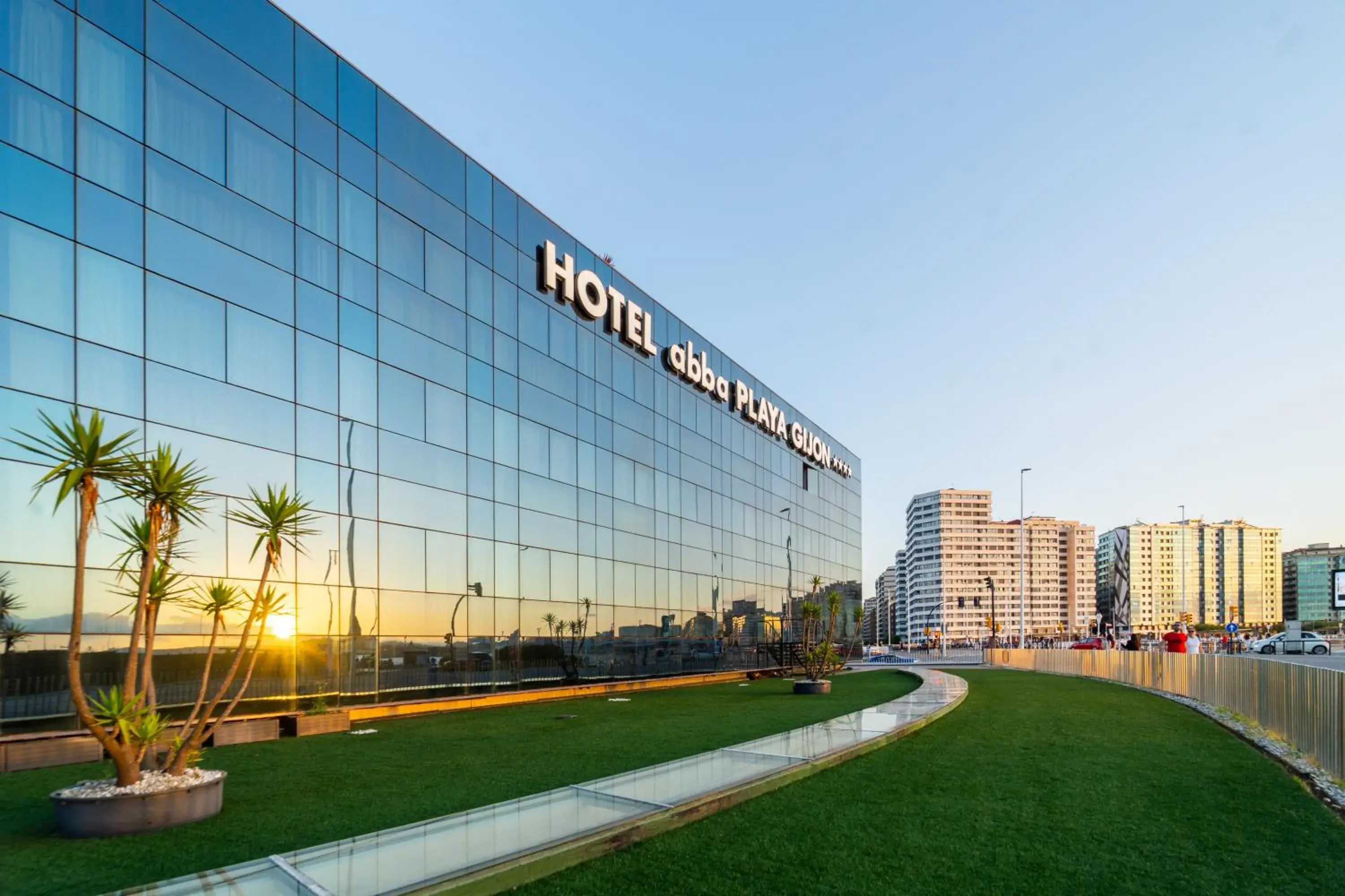 Property building in Abba Playa Gijón Property building in Abba Playa Gijón