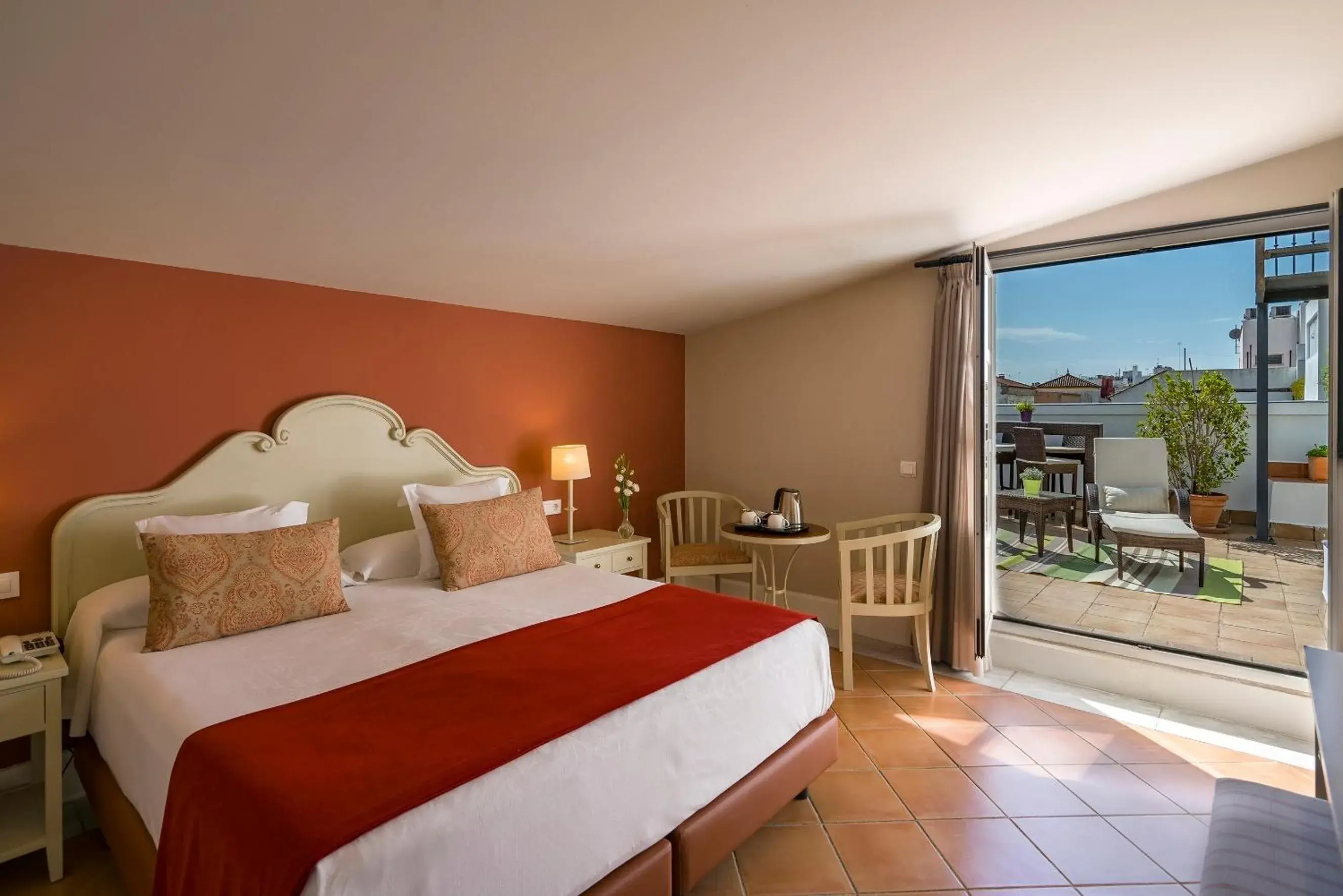 Bedroom, Bed in Vincci La Rabida Bedroom, Bed in Vincci La Rabida