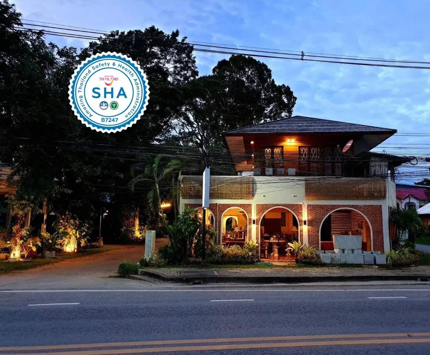 Facade/entrance in Likita Resort Facade/entrance in Likita Resort